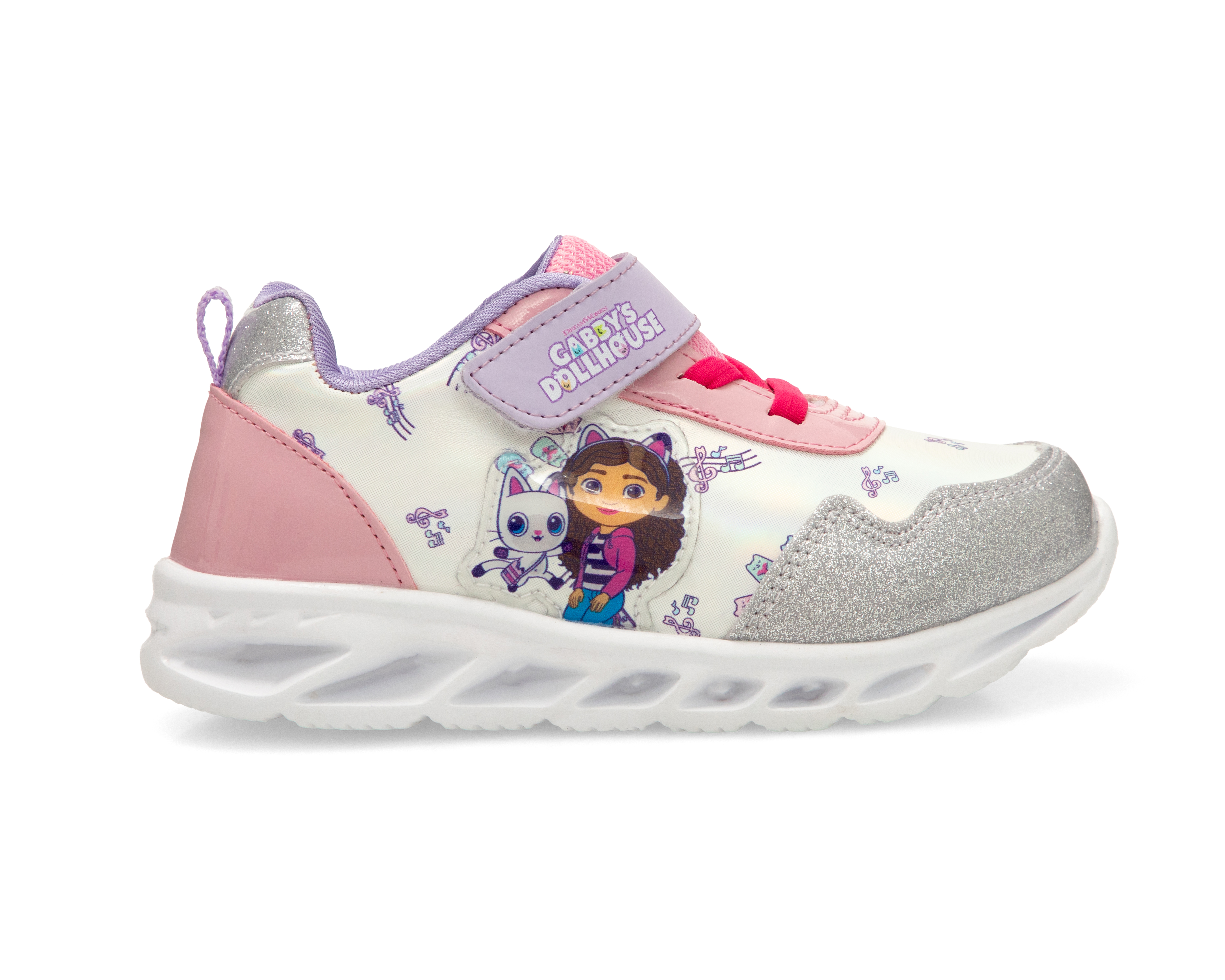 Foto 3 pulgar | Foto 2 | Tenis Casuales Gabby's Dollhouse para Niña