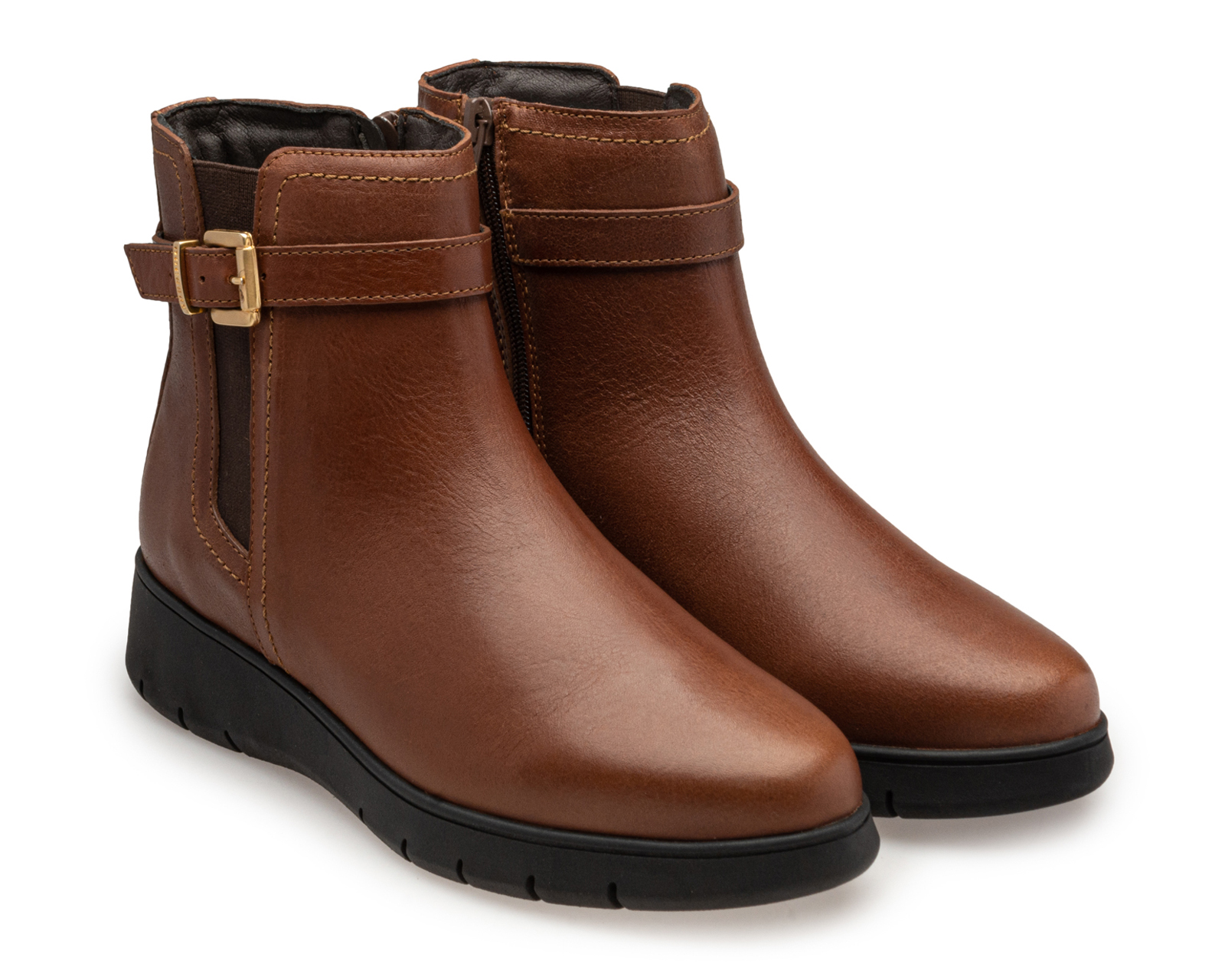 Foto 2 pulgar | Foto 1 | Botas Confort Dockers Odette de Piel para Mujer