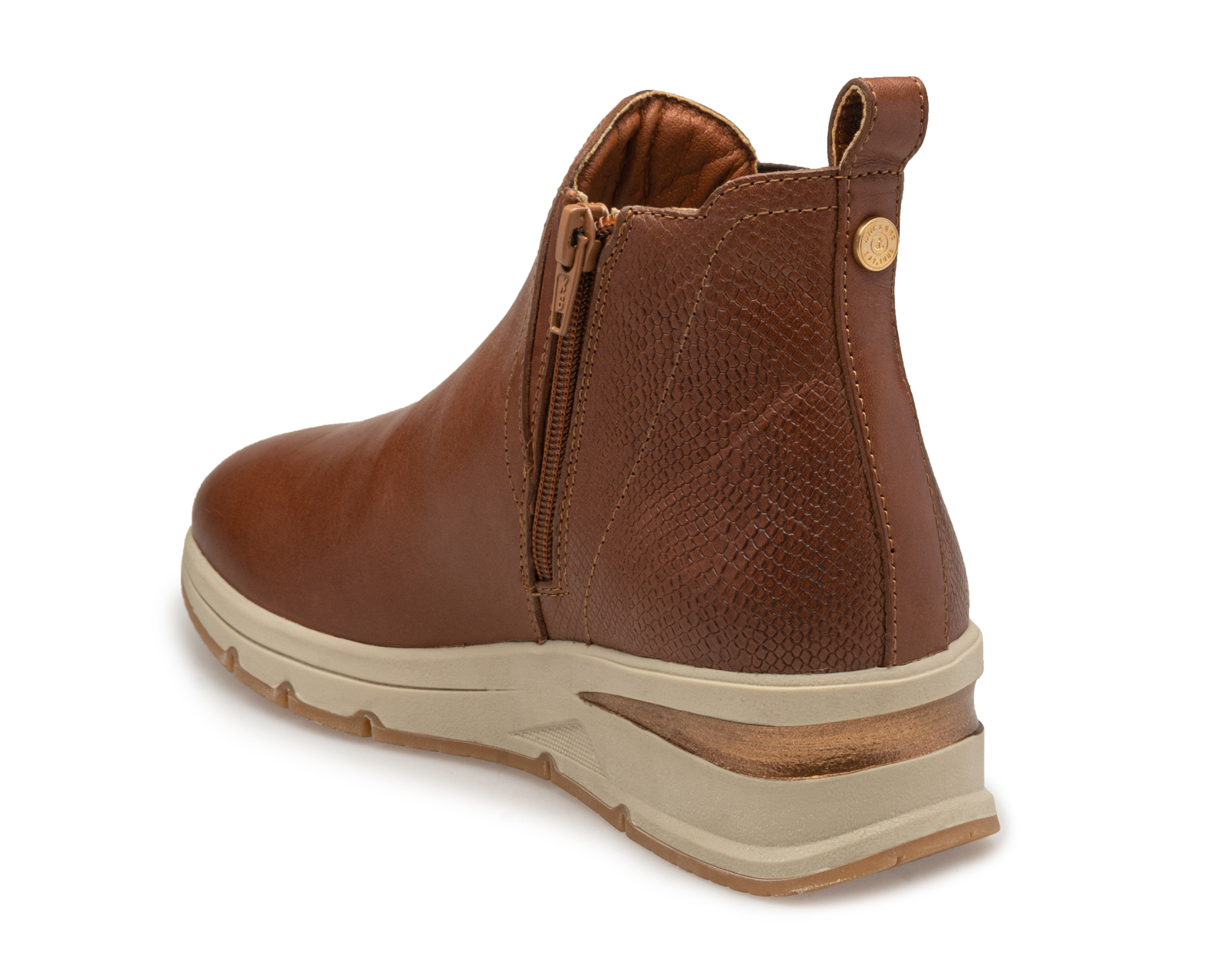 Foto 4 pulgar | Foto 3 | Botas Confort Dockers Lauren de Piel para Mujer