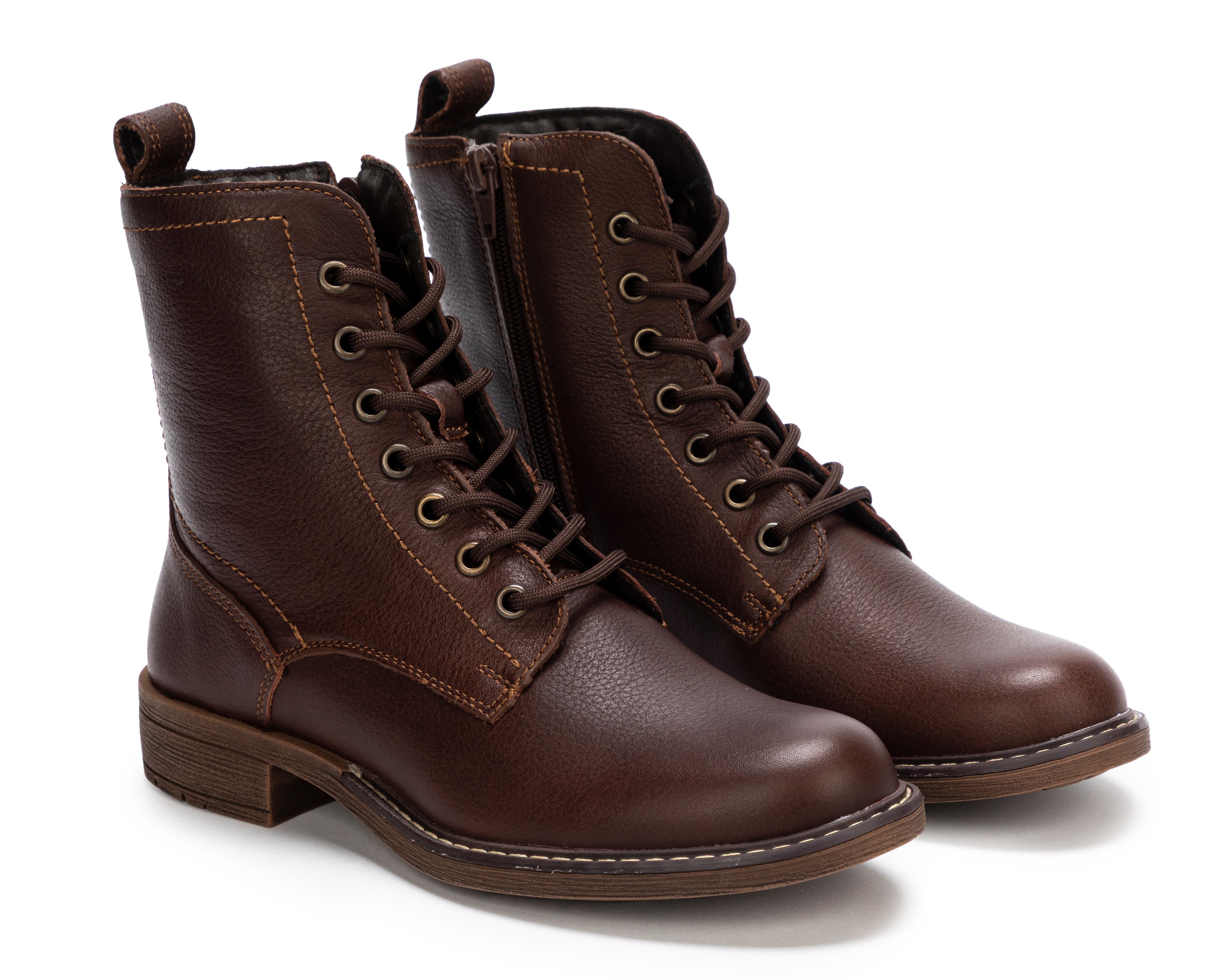 Foto 2 pulgar | Foto 1 | Botas Urbanas Dockers Melanie de Piel para Mujer