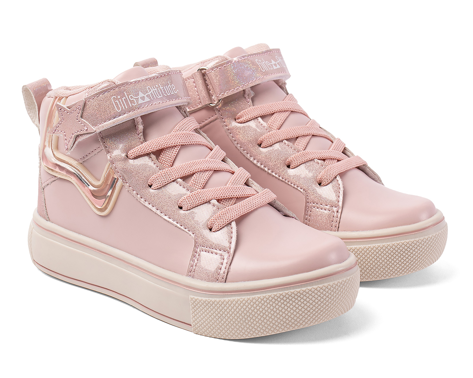 Foto 2 pulgar | Foto 1 | Tenis Casuales Girls Attitude para Niña