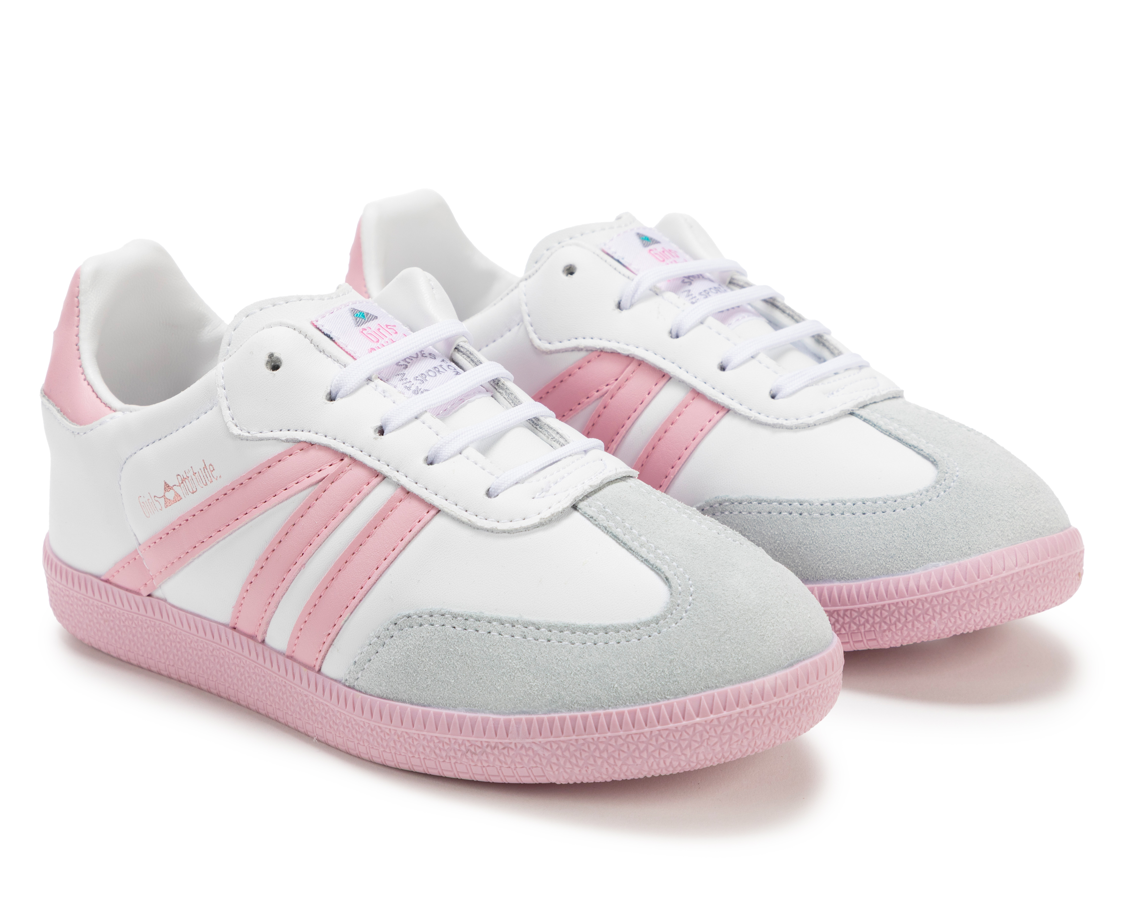 Foto 1 | Foto 1 | Tenis Casuales Girls Attitude de Piel para Niña