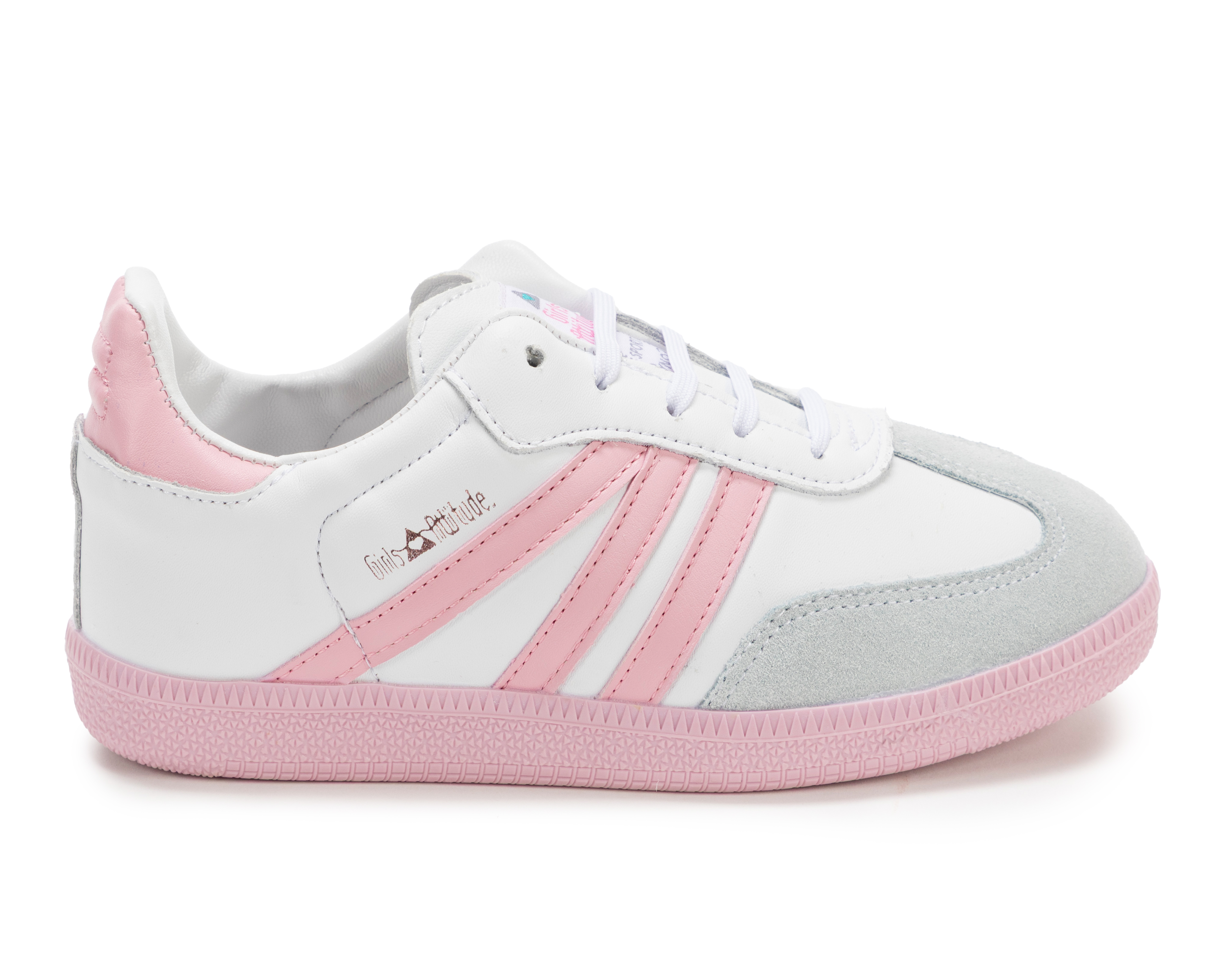 Foto 3 pulgar | Foto 2 | Tenis Casuales Girls Attitude de Piel para Niña