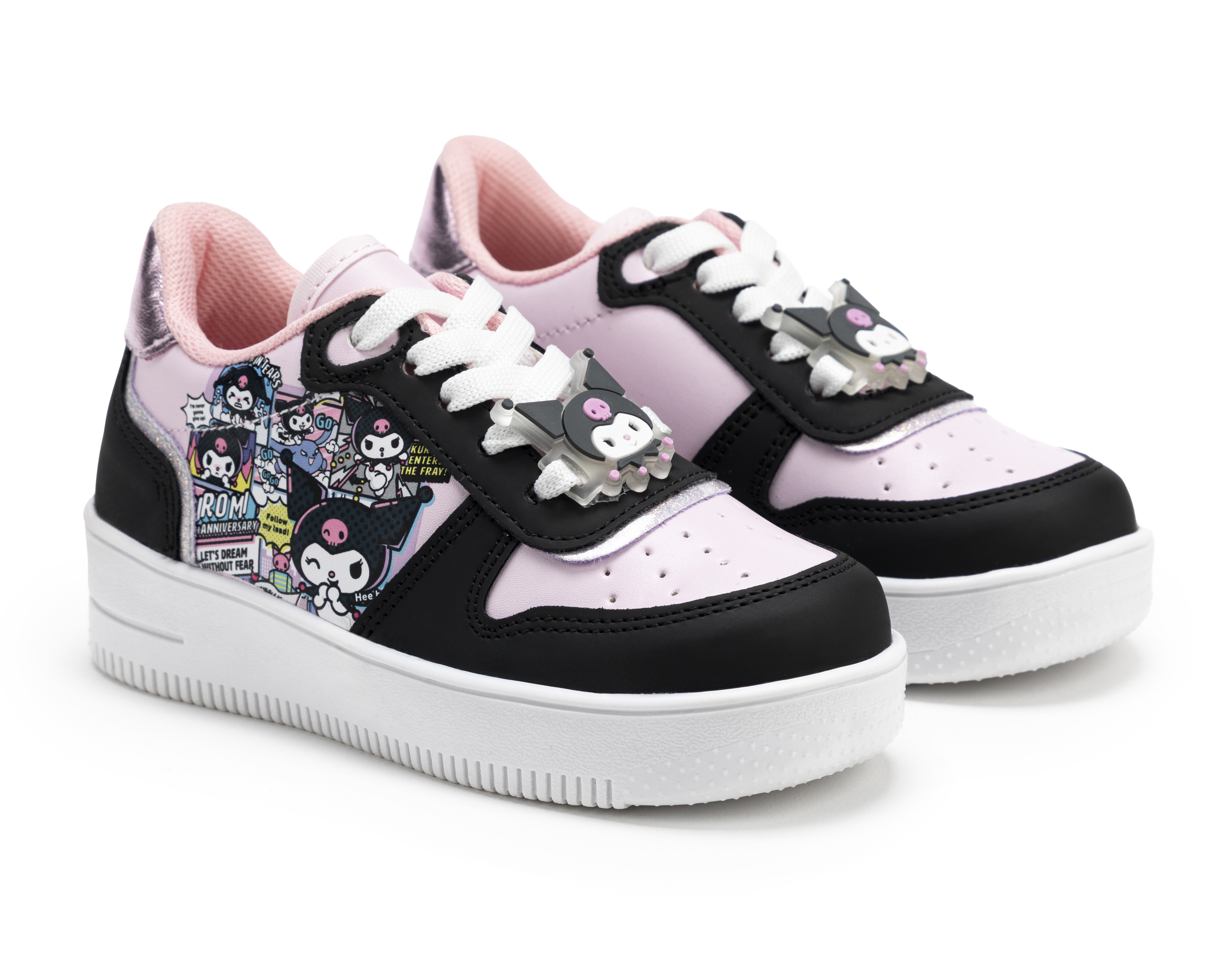 Tenis Casuales Hello Kitty Narda Kuromi Aniv para Niña