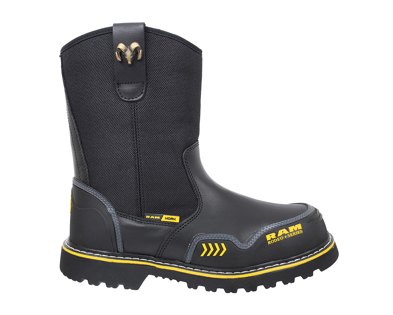 Foto 3 pulgar | Foto 2 | Botas de Trabajo RAM de Piel para Hombre