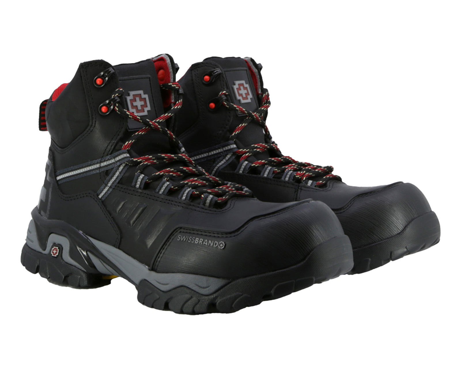 Botas de Trabajo Swissbrand Alpes de Piel para Hombre