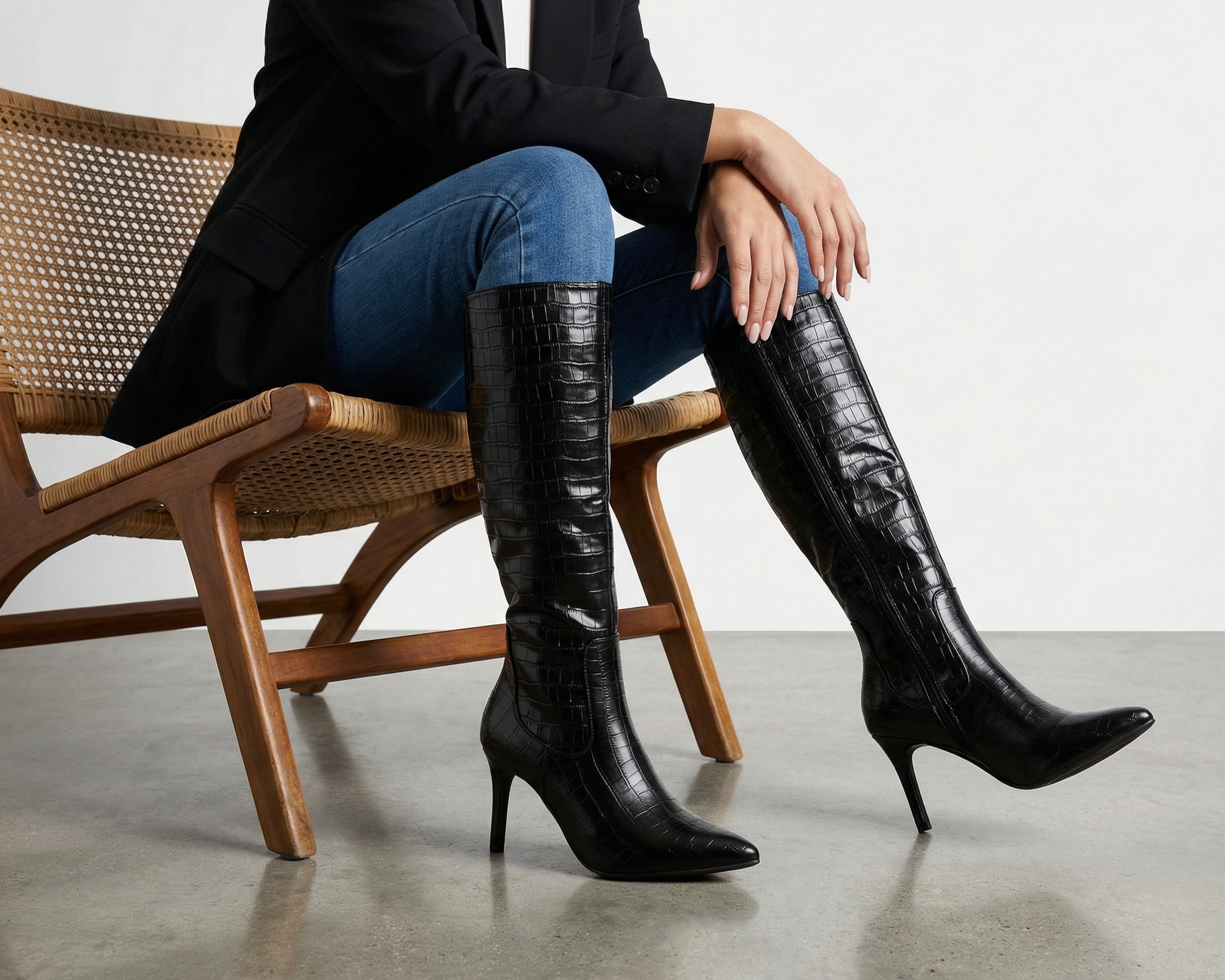 Foto 7 | Foto 7 | Botas Casuales Berlin Clear para Mujer