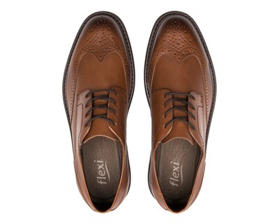 Foto 5 | Foto 5 | Zapatos Casuales Flexi Herrán de Piel para Hombre