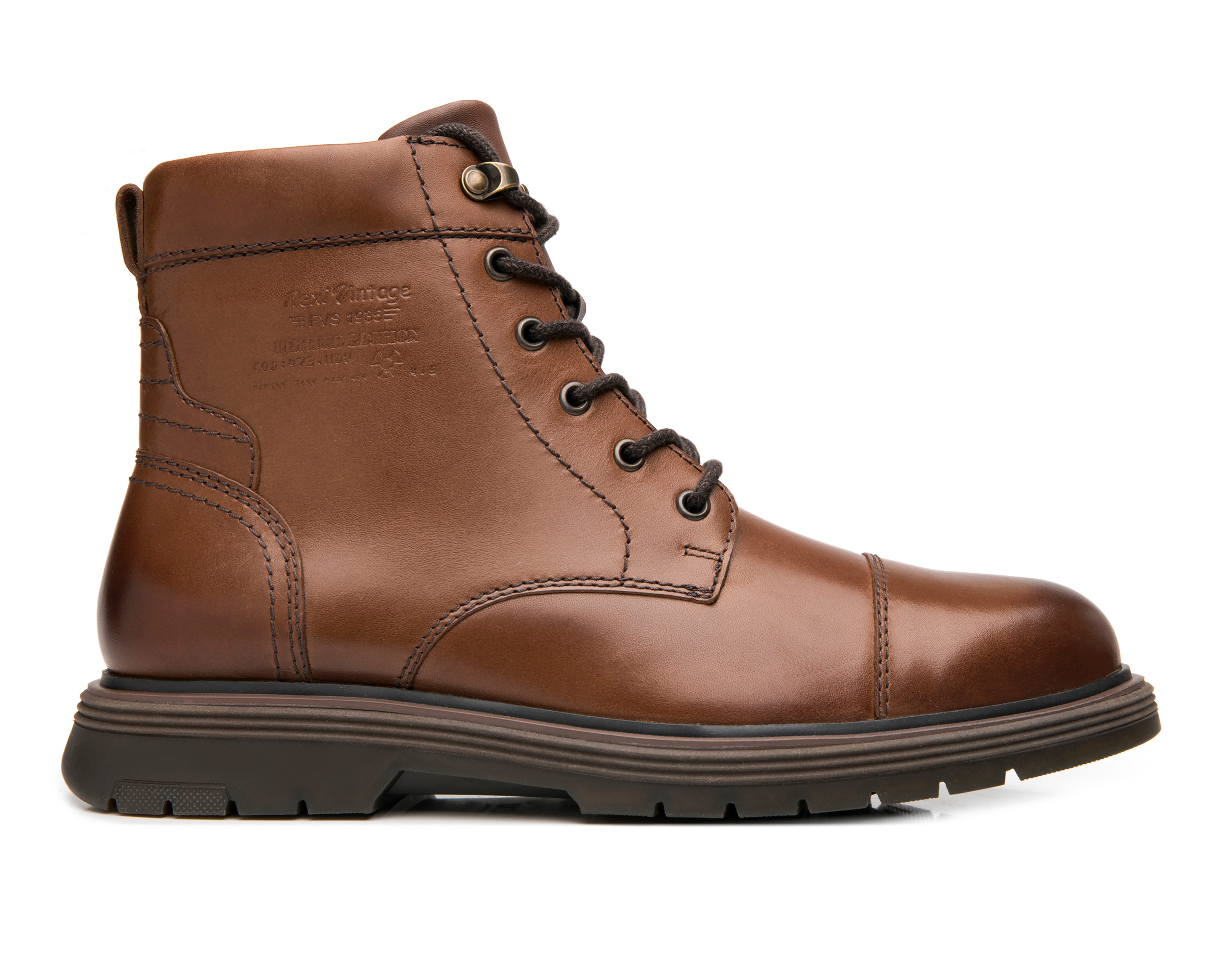 Foto 3 pulgar | Foto 2 | Botines Casuales Flexi Kuno de Piel para Hombre