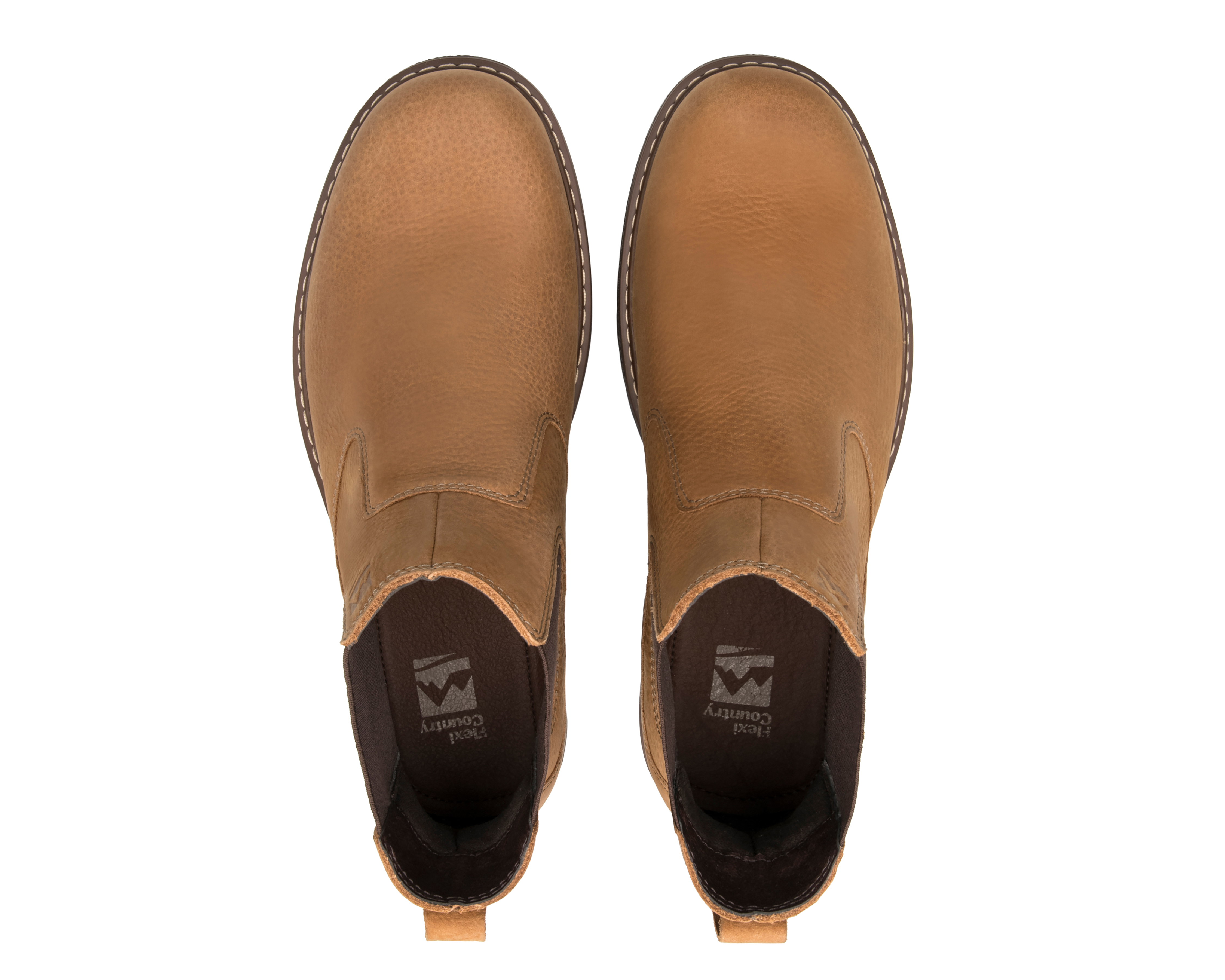Foto 6 pulgar | Foto 5 | Botines Casuales Flexi Mattos de Piel para Hombre