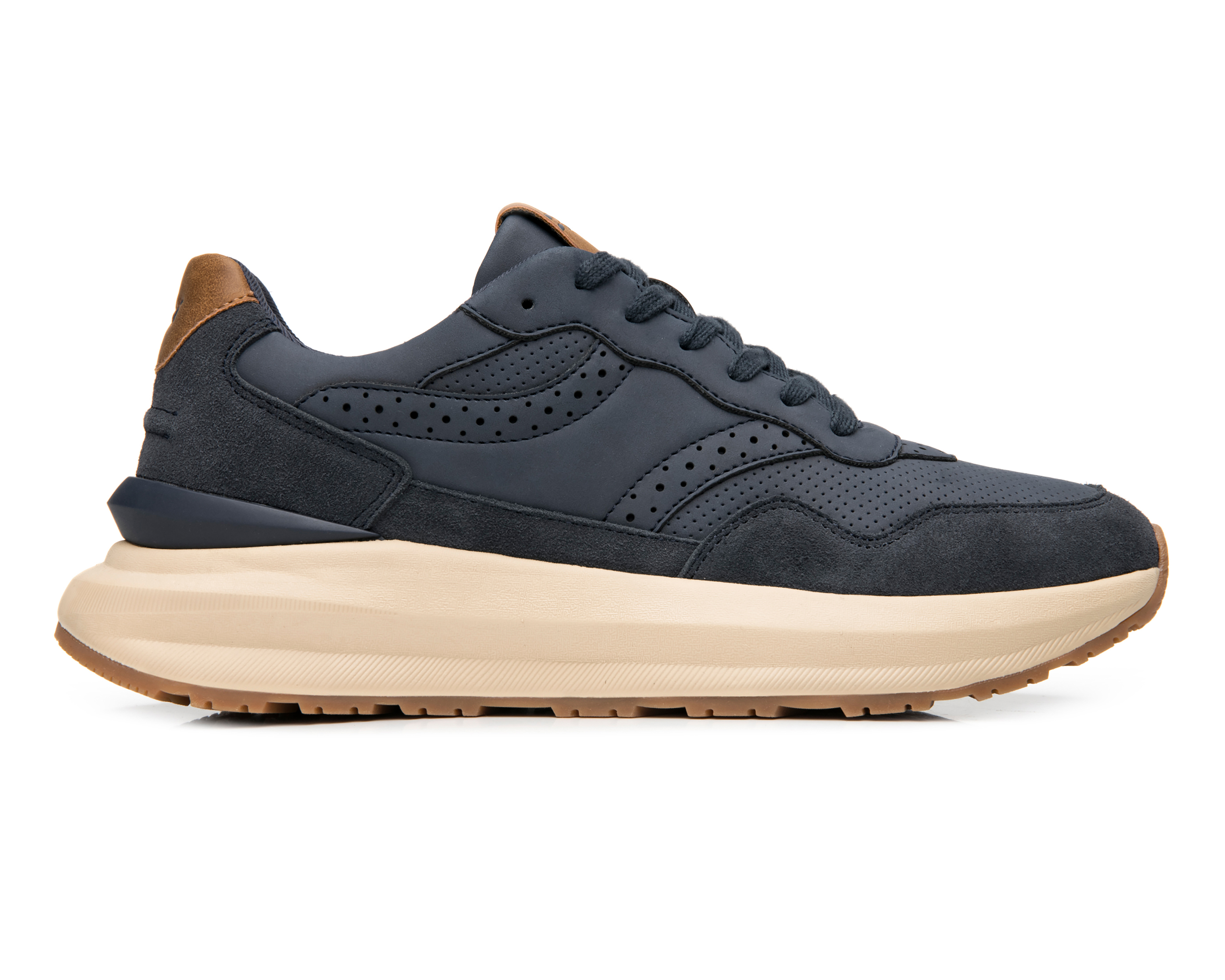 Foto 2 | Foto 2 | Tenis Casuales Flexi Belk de Piel para Hombre