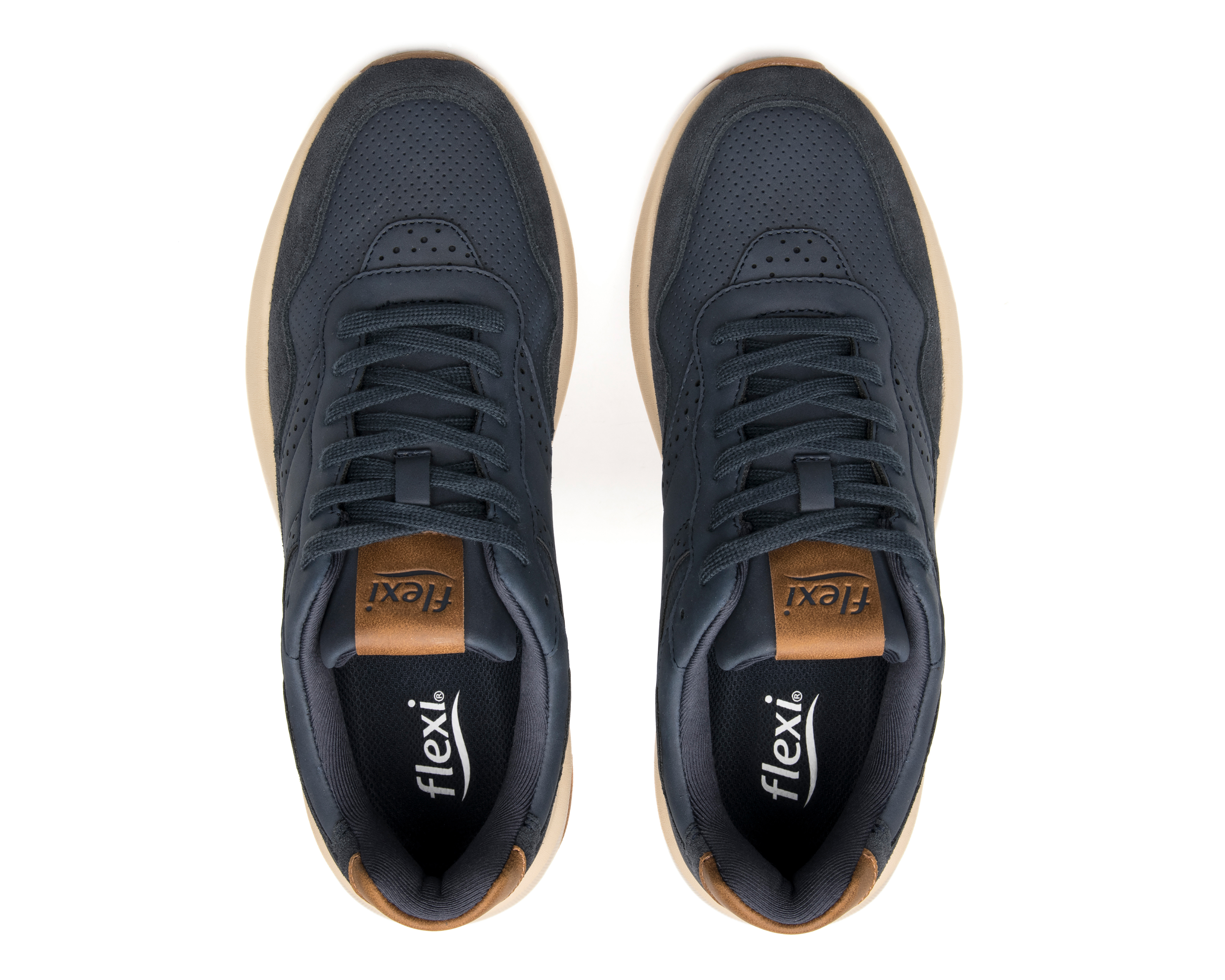 Foto 5 | Foto 5 | Tenis Casuales Flexi Belk de Piel para Hombre
