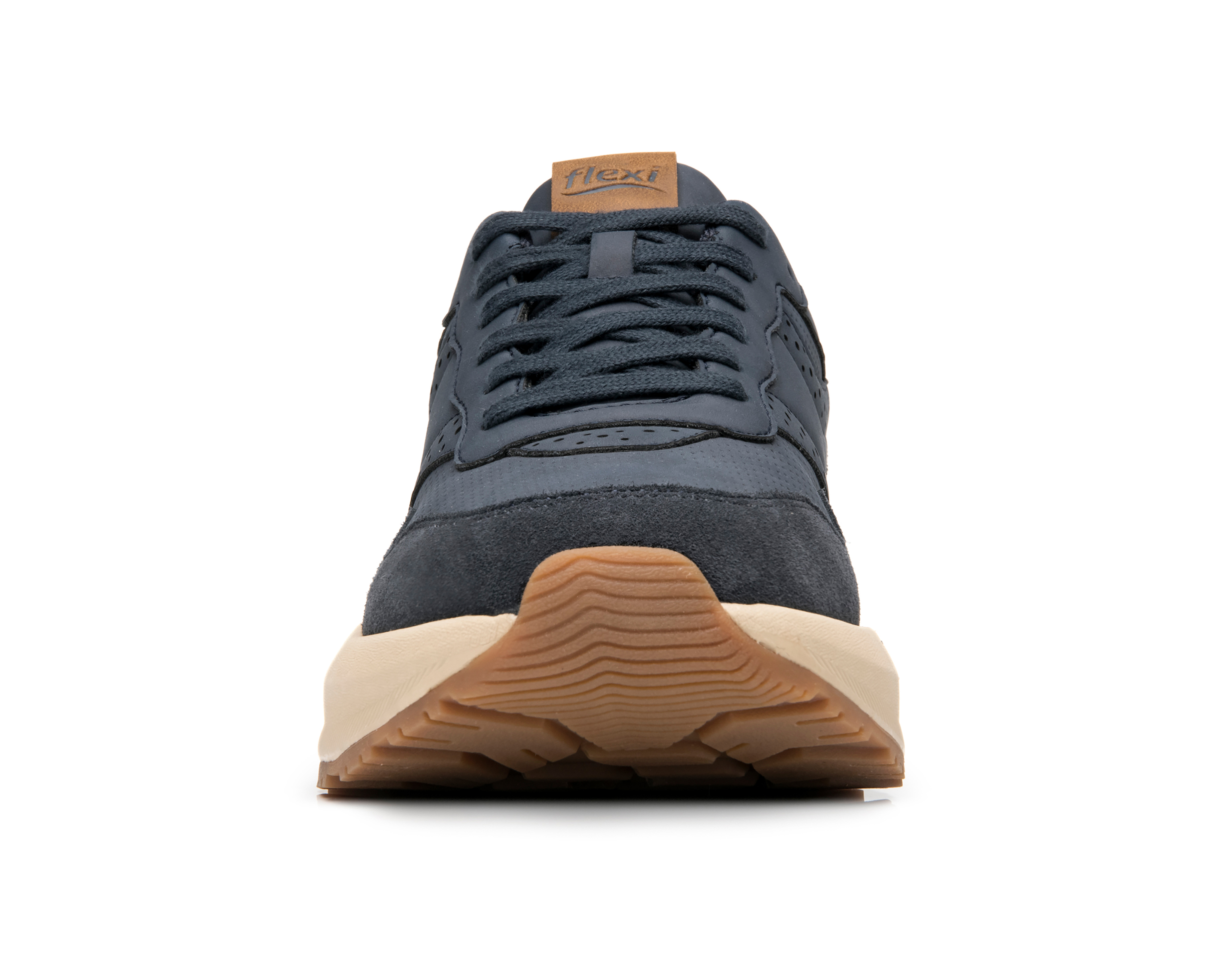 Foto 7 pulgar | Foto 6 | Tenis Casuales Flexi Belk de Piel para Hombre