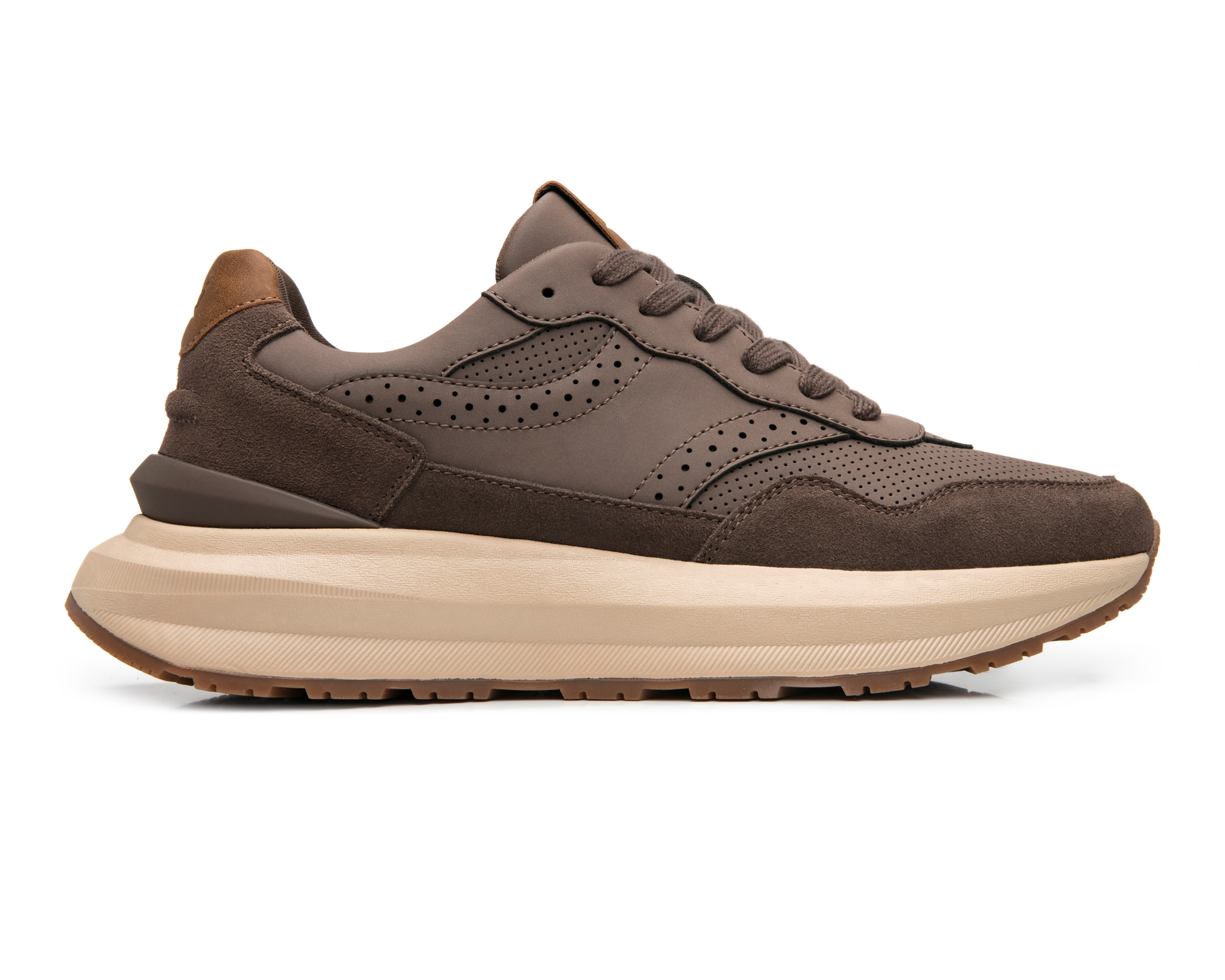 Foto 2 | Foto 2 | Tenis Casuales Flexi Belk de Piel para Hombre