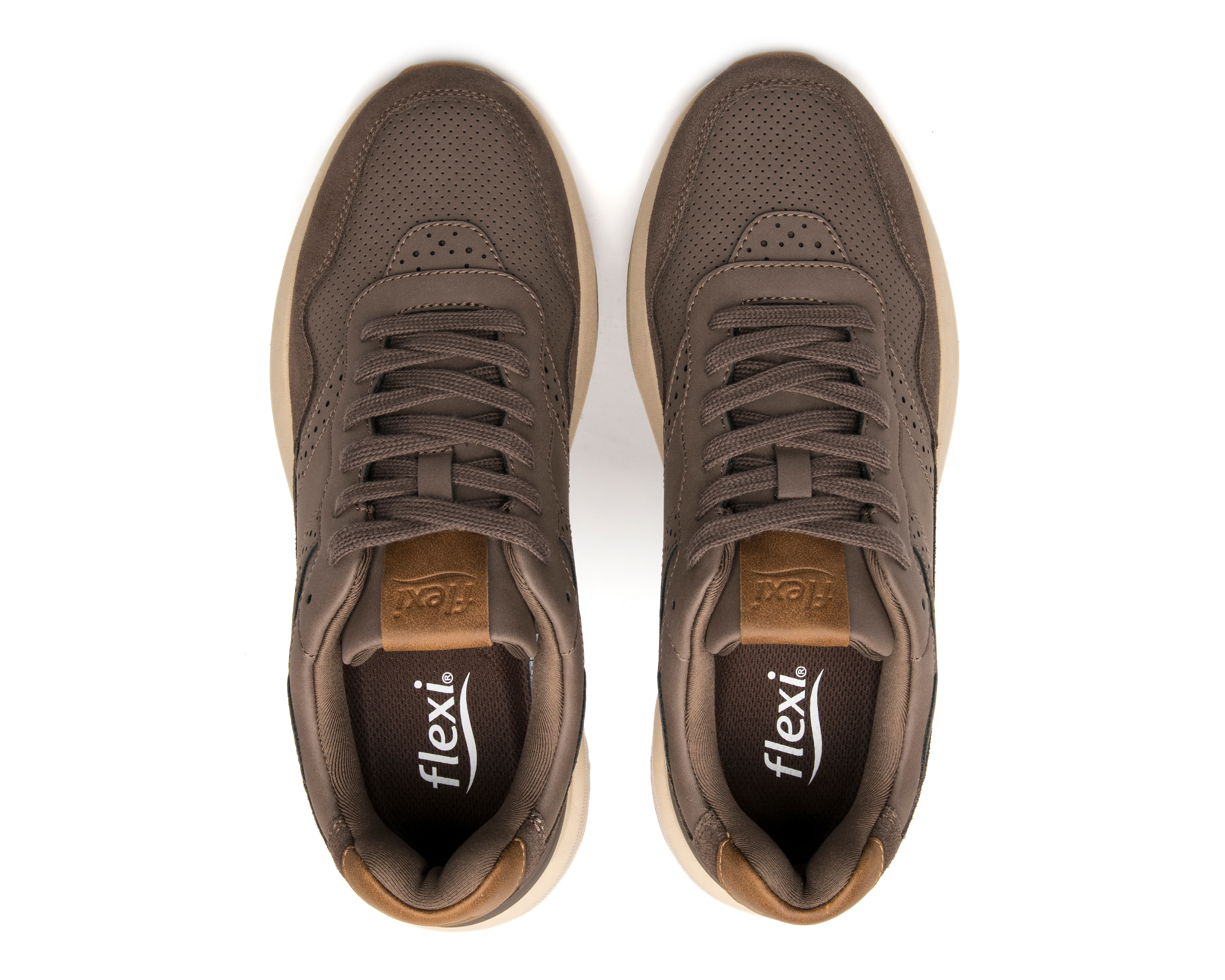 Foto 6 pulgar | Foto 5 | Tenis Casuales Flexi Belk de Piel para Hombre