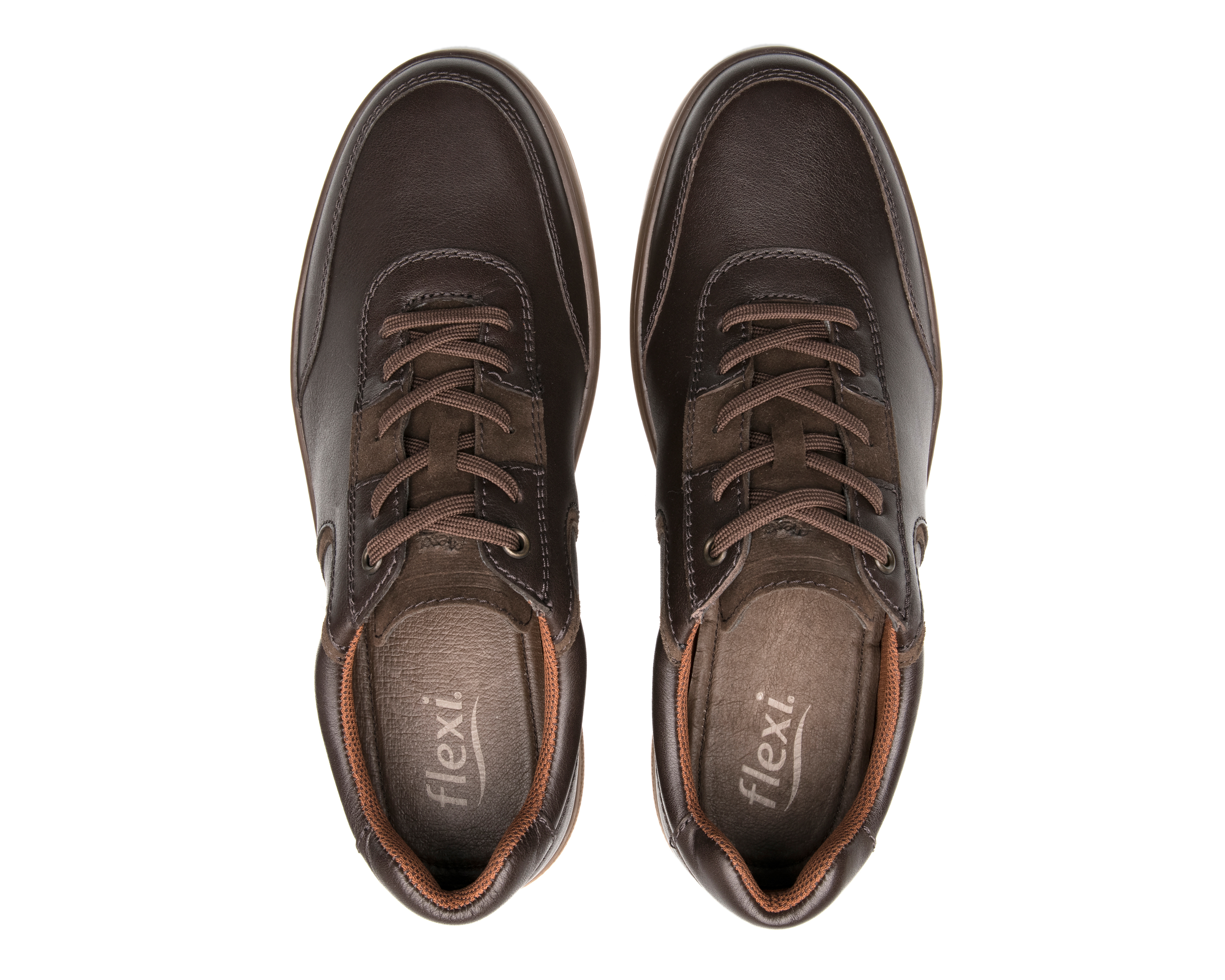 Foto 6 pulgar | Foto 5 | Tenis Casuales Flexi Helios de Piel para Hombre