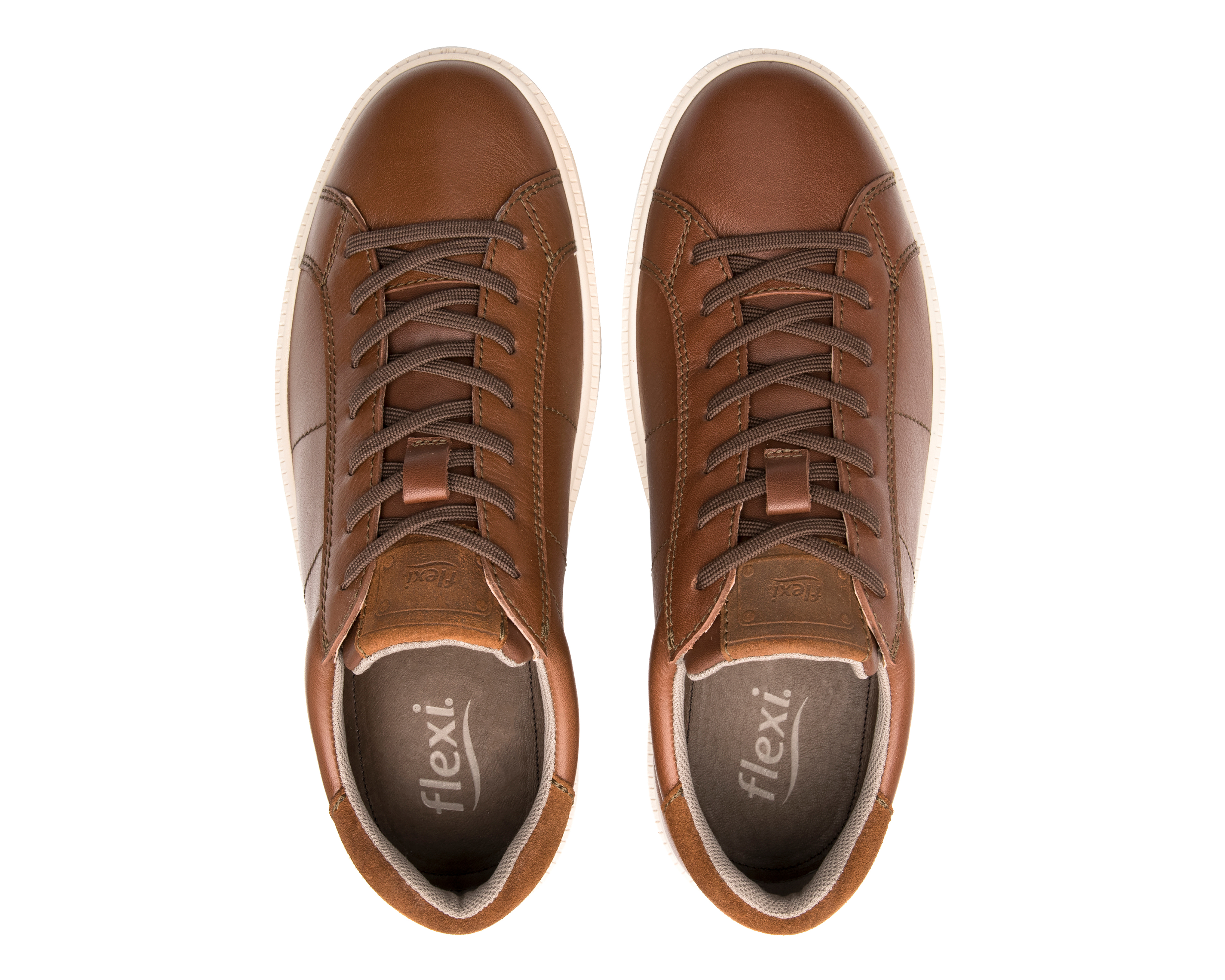 Foto 5 | Foto 5 | Tenis Casuales Flexi Habib de Piel para Hombre