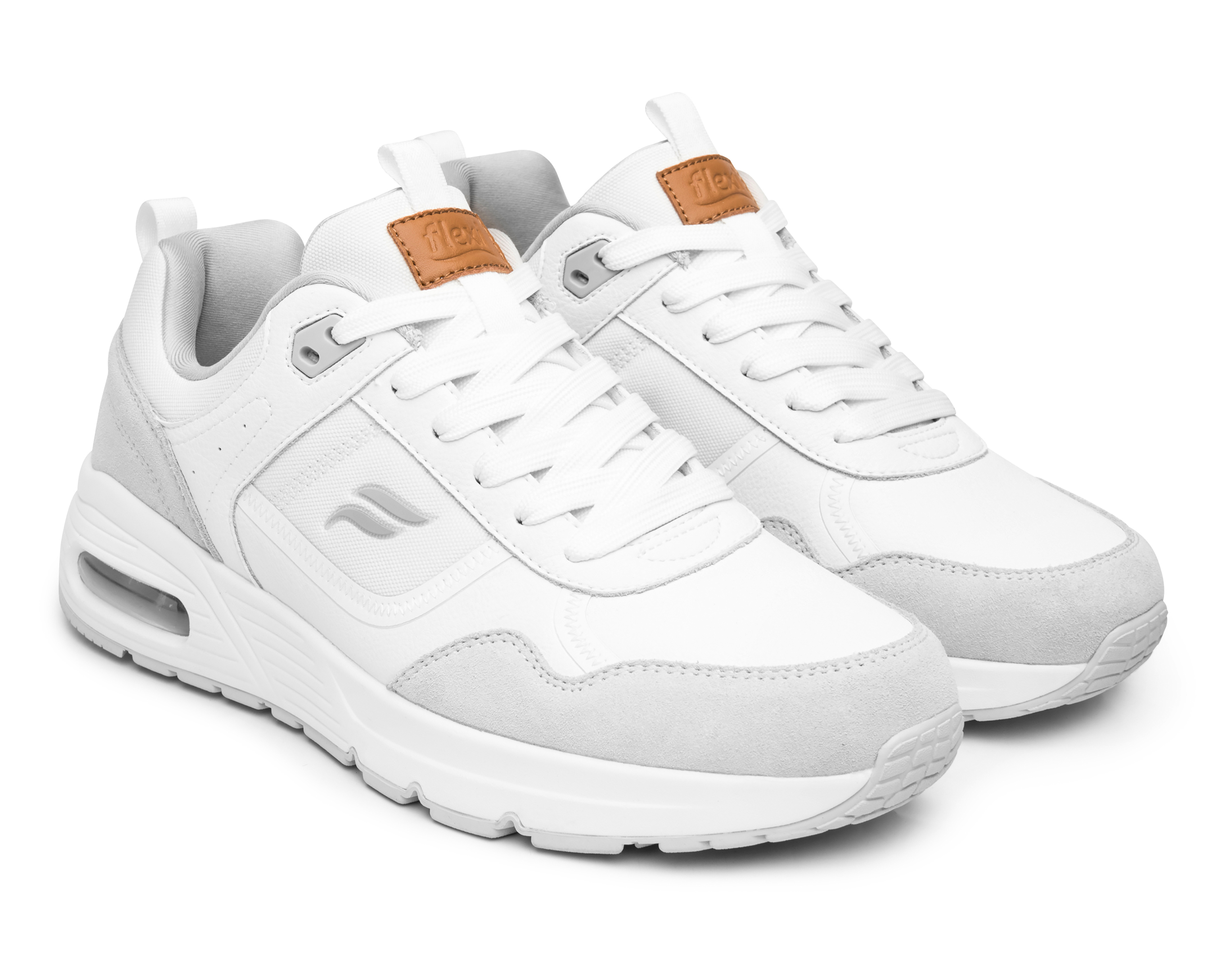 Tenis Casuales Flexi Maddox de Piel para Hombre
