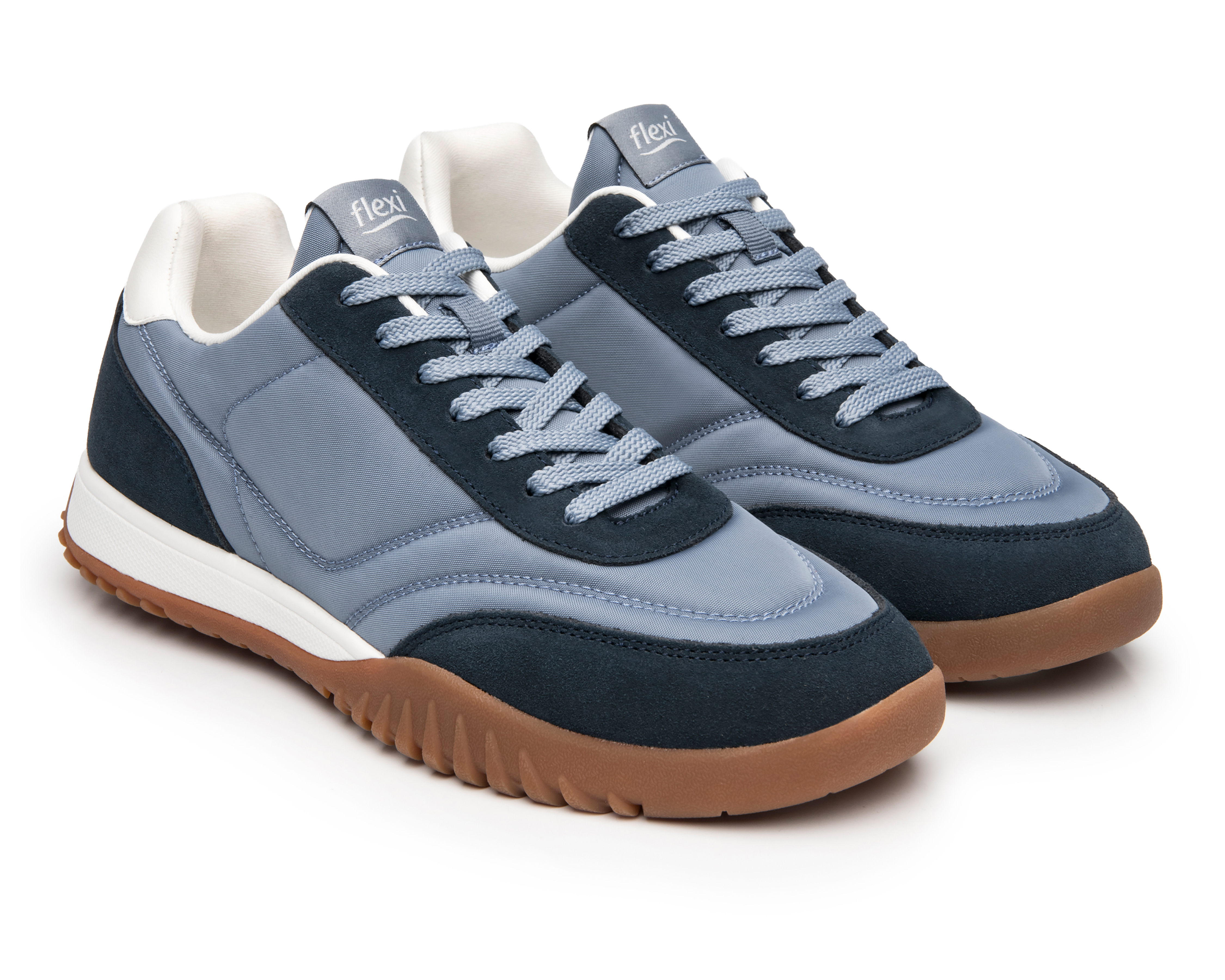 Tenis Flexi Satori de Piel para Hombre