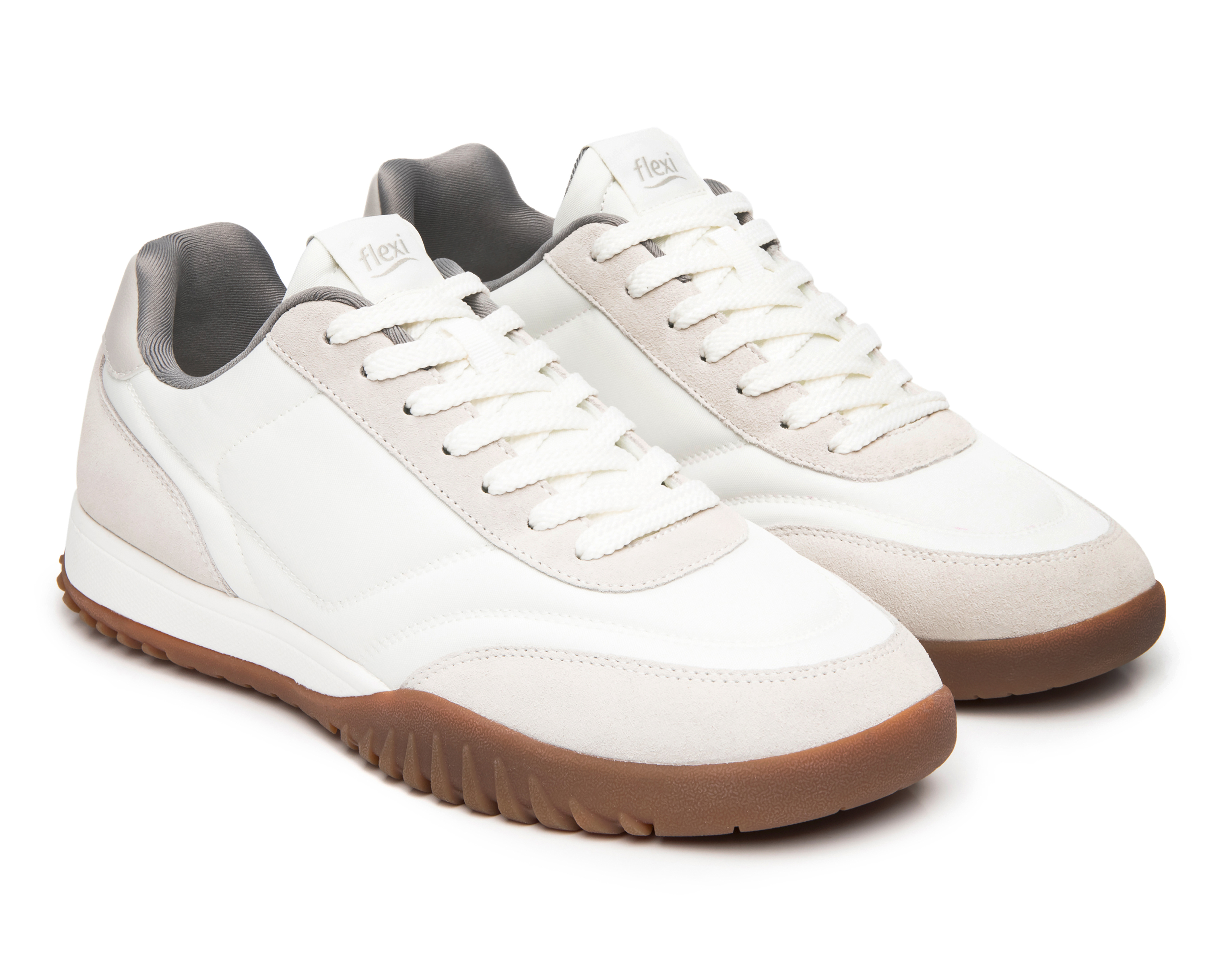 Tenis Casuales Flexi Satori de Piel para Hombre