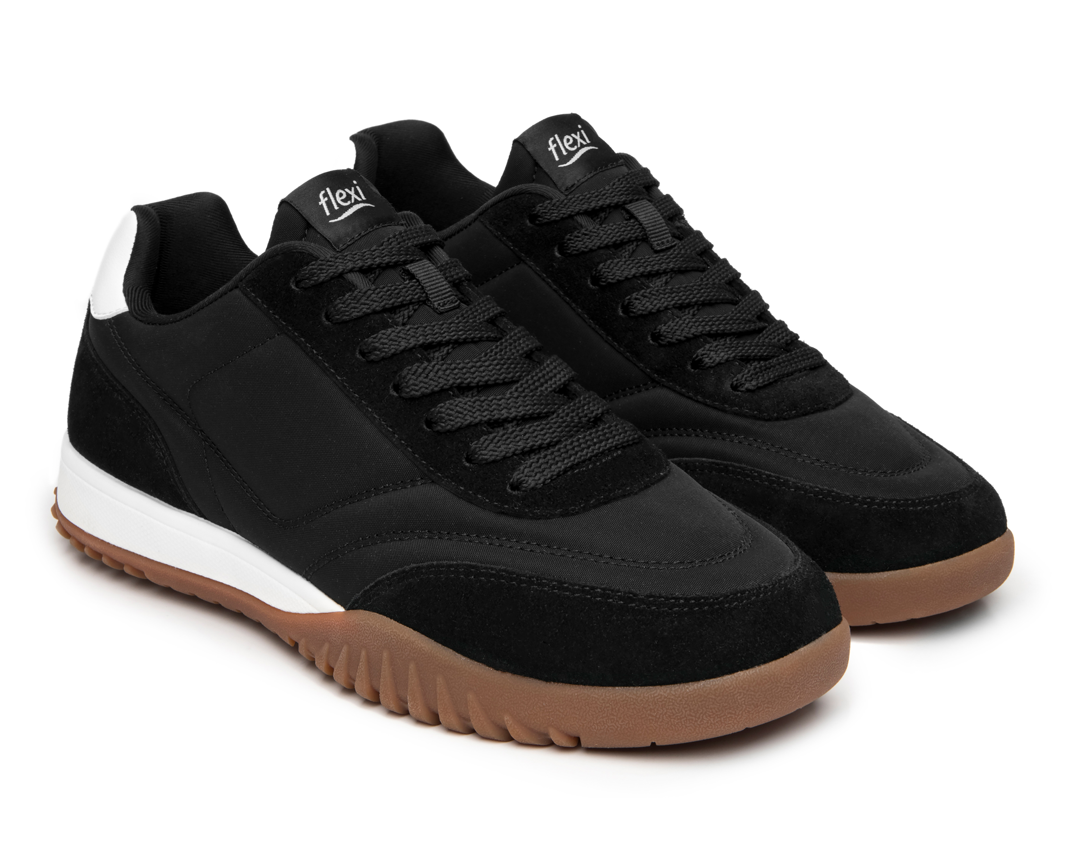 Tenis Casuales Flexi Satori de Piel para Hombre