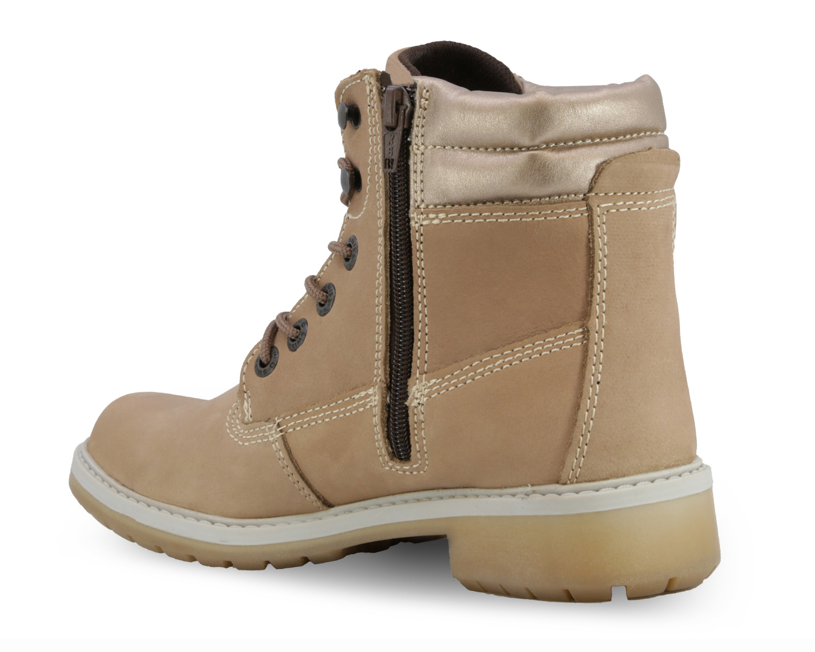 Foto 4 pulgar | Foto 3 | Botas Urbanas Swissbrand Cham de Piel para Mujer