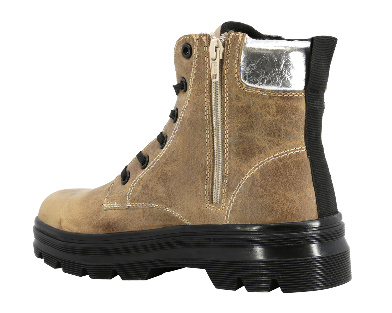 Foto 4 pulgar | Foto 3 | Botas Urbanas Swissbrand de Piel para Mujer
