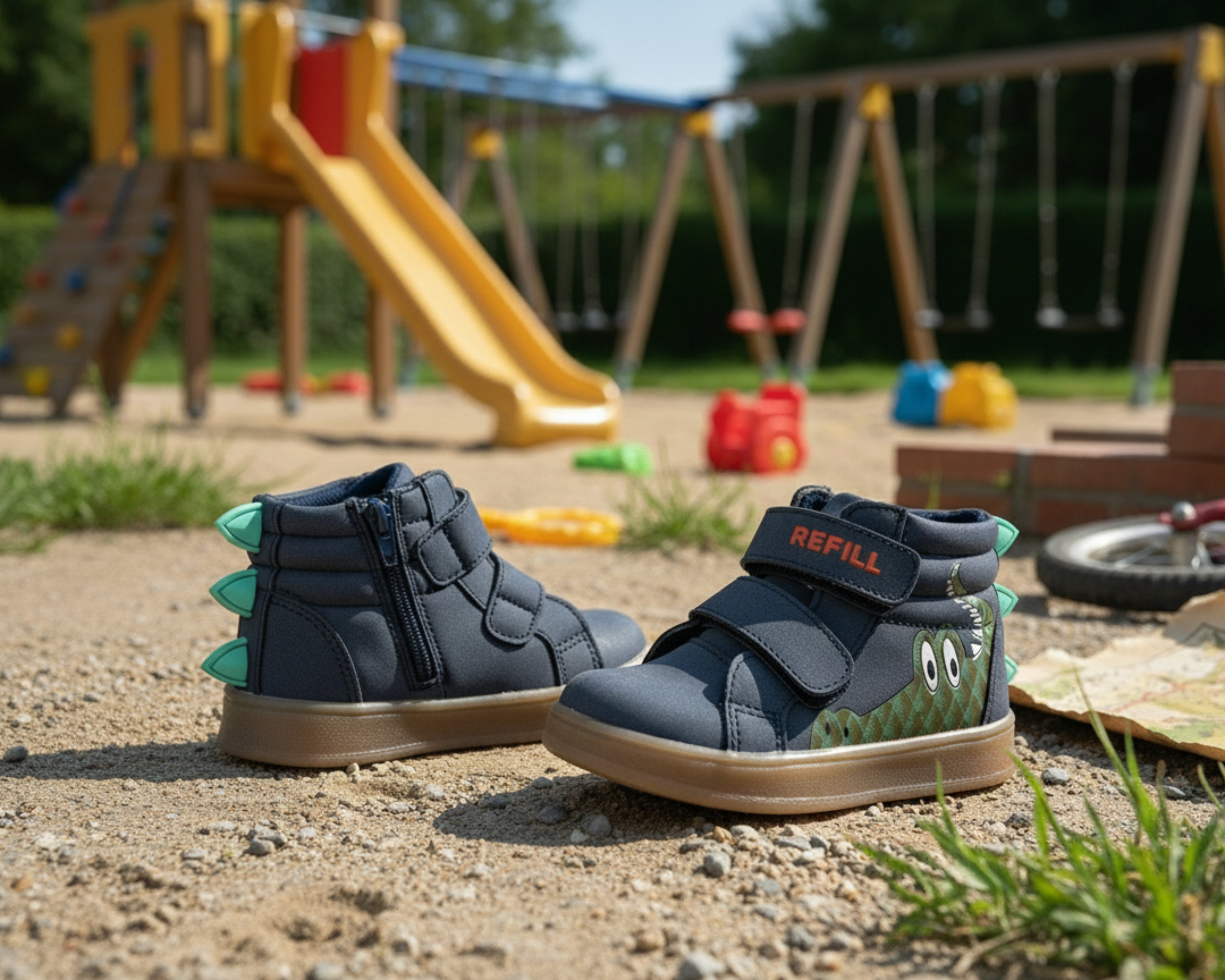 Foto 8 pulgar | Foto 7 | Tenis Casuales Refill para Niño