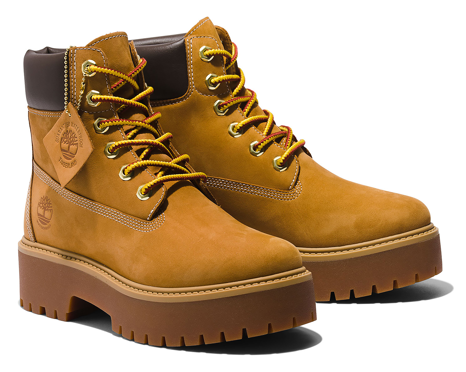 Foto 2 pulgar | Foto 1 | Botas Urbanas Timberland Stone Street de Piel para Mujer