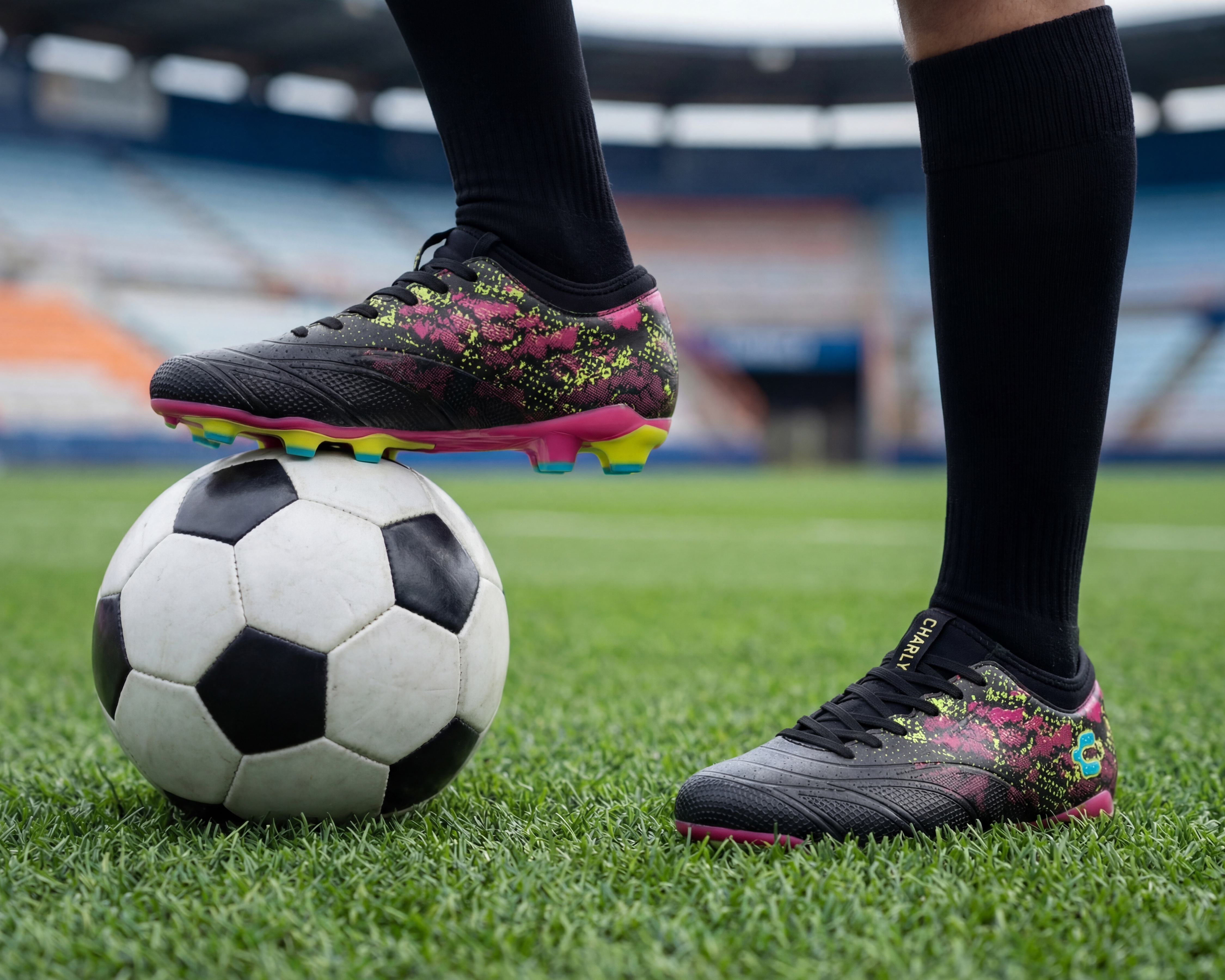 Foto 7 | Foto 7 | Taquetes para Futbol Charly para Hombre