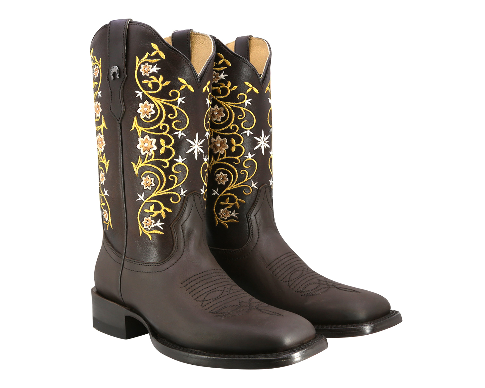 Foto 2 pulgar | Foto 1 | Botas Vaqueras Texaban de Piel para Mujer