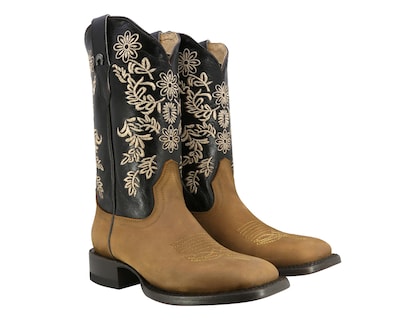 Foto 1 | Foto 1 | Botas Vaqueras Texaban de Piel para Mujer