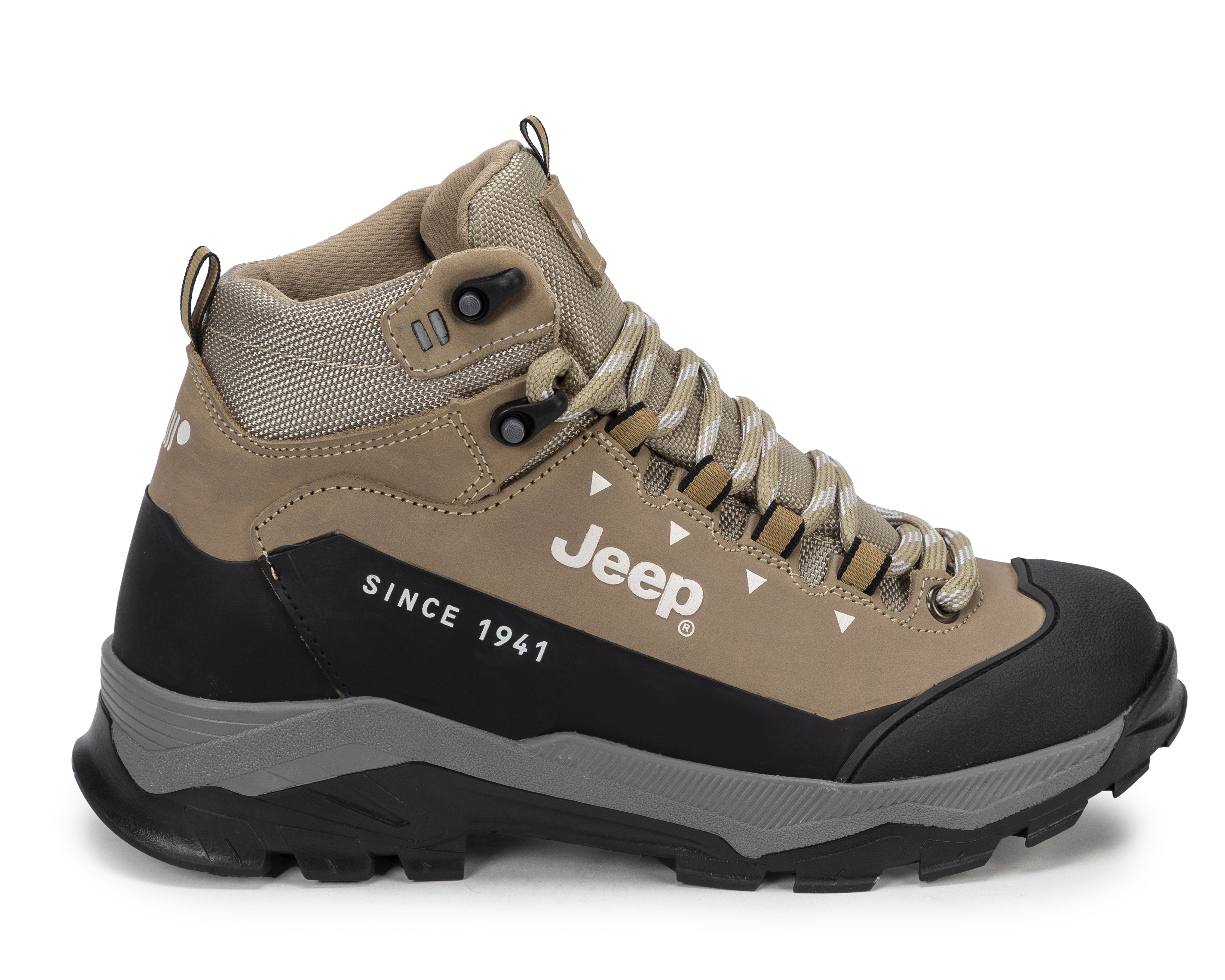 Foto 3 pulgar | Foto 2 | Botas Urbanas Jeep de Piel para Mujer