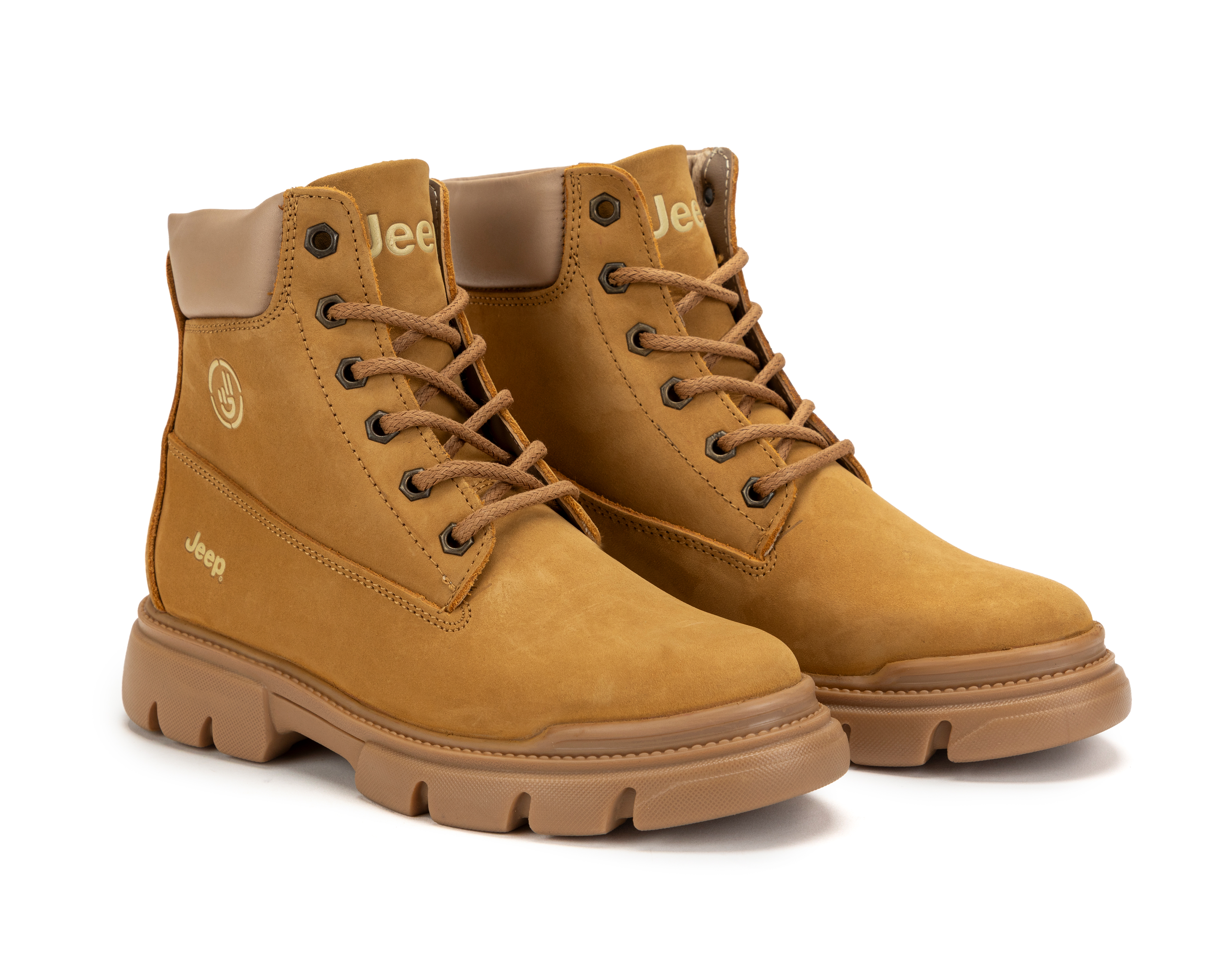 Foto 2 pulgar | Foto 1 | Botas Urbanas Jeep de Piel para Mujer