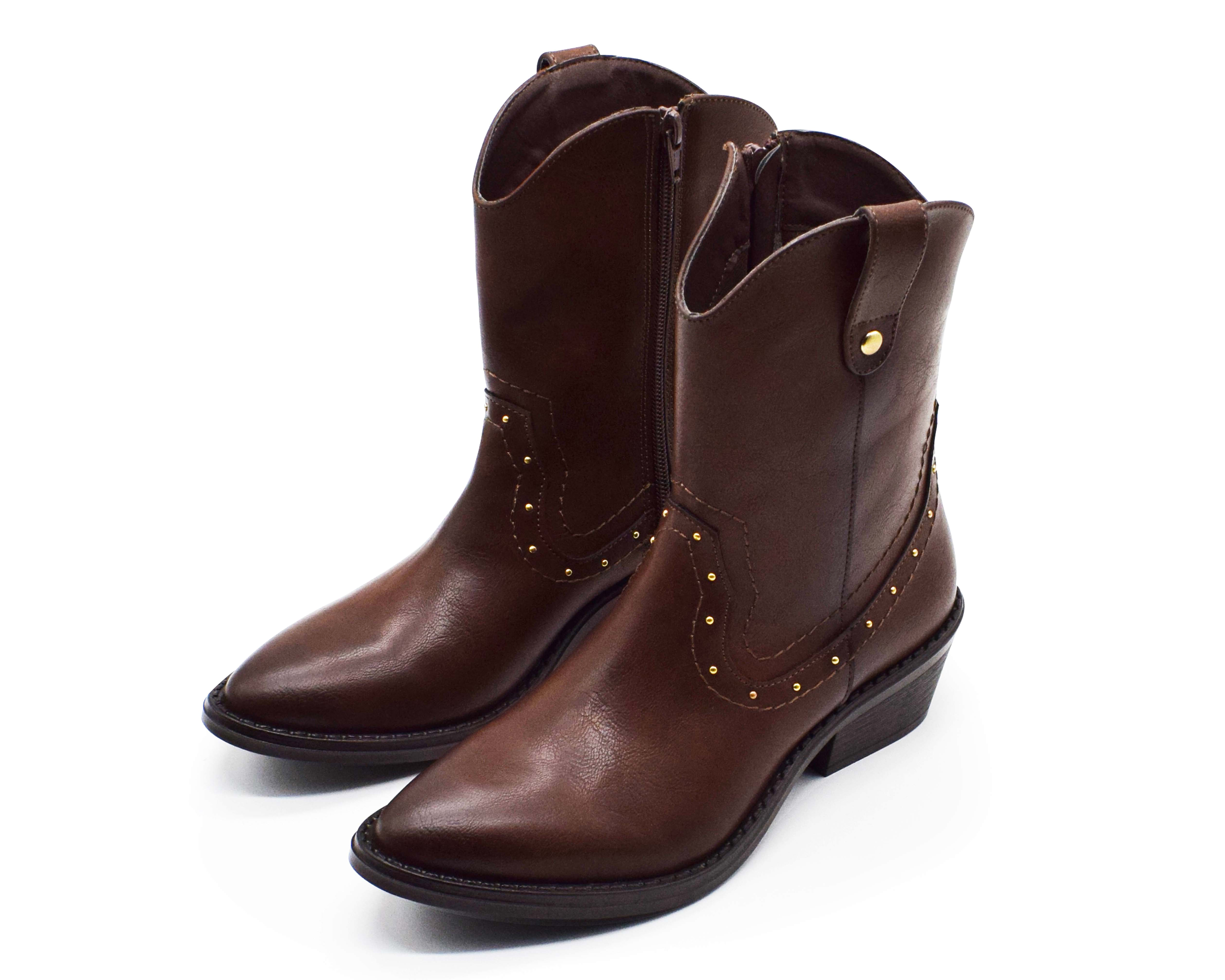 Foto 2 pulgar | Foto 1 | Botas Vaqueras Strona para Mujer