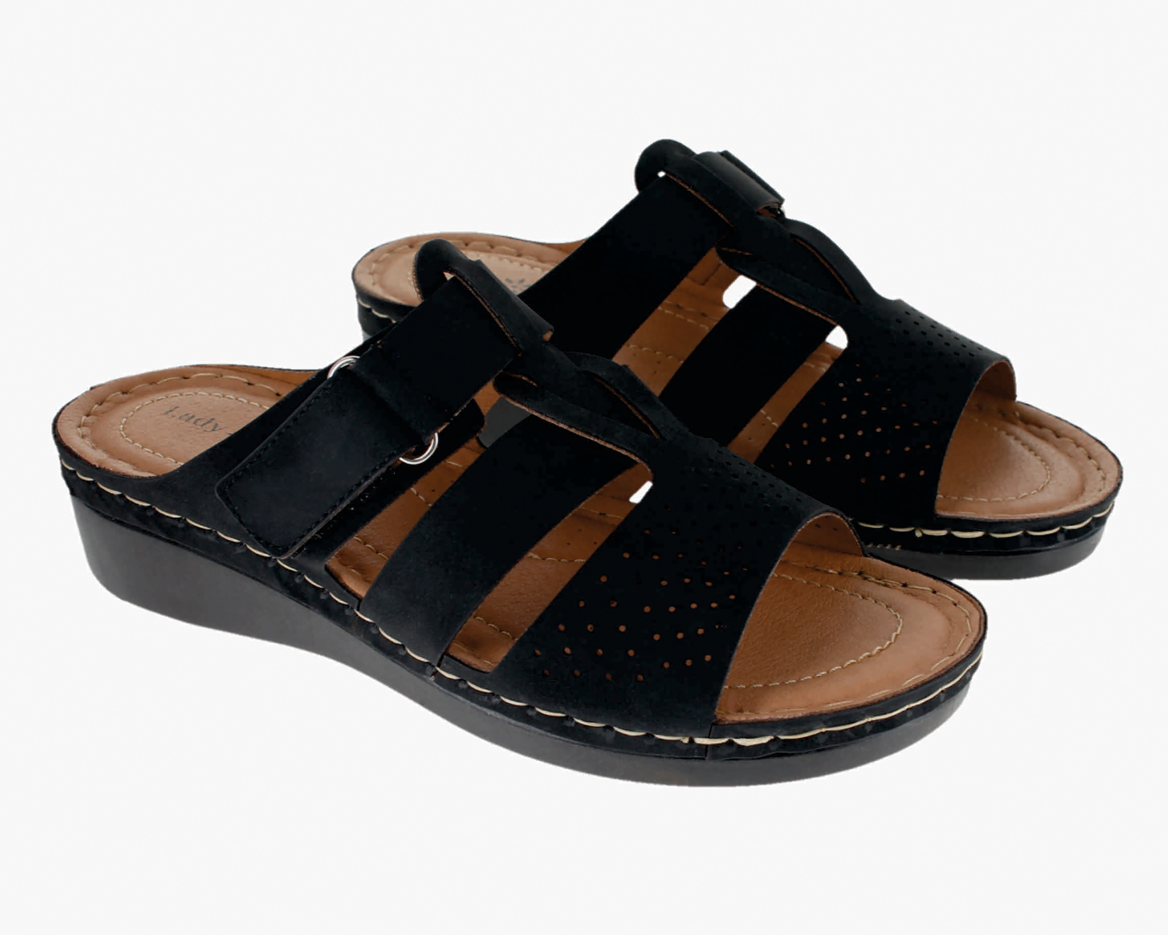 Foto 2 pulgar | Foto 1 | Sandalias Confort Lady Sun Conforto Gaya para Mujer