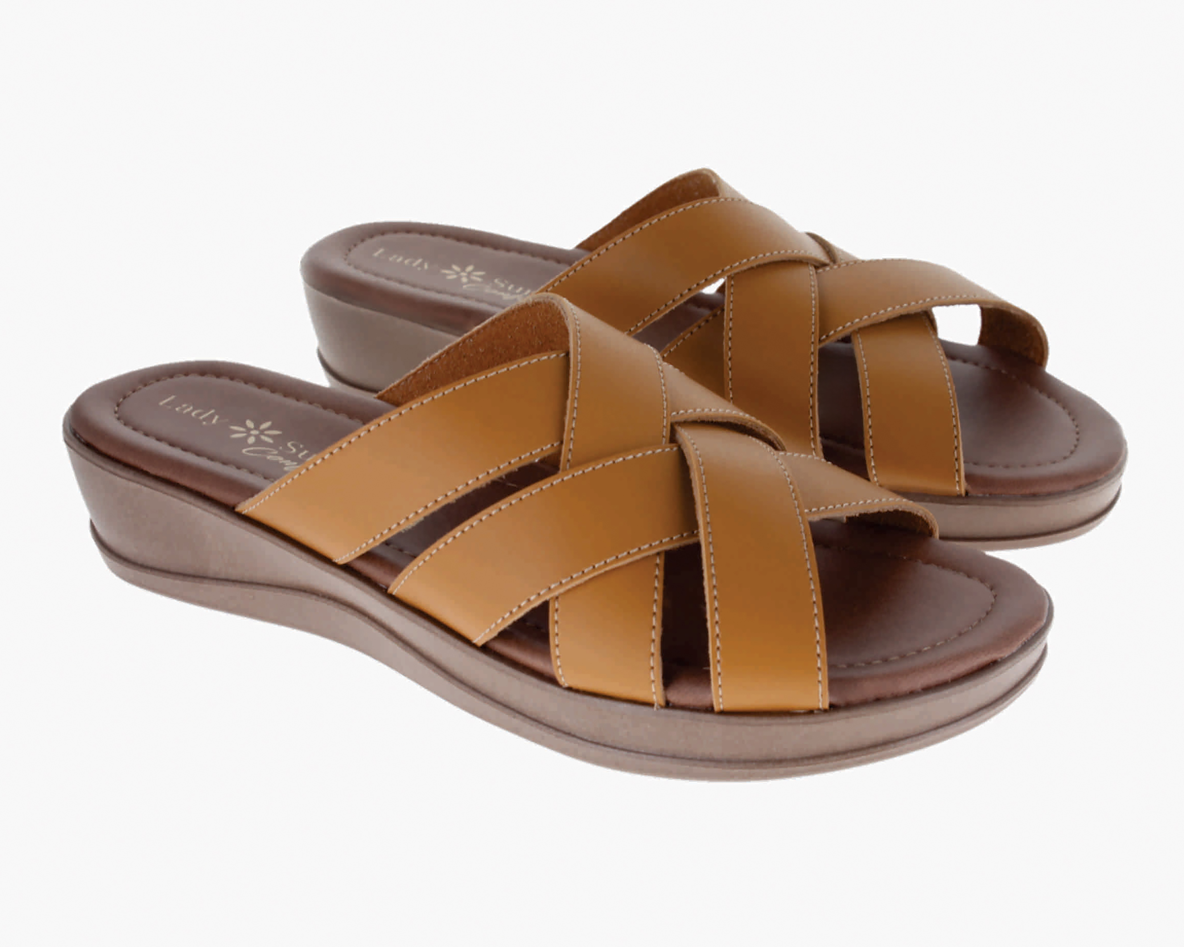 Foto 2 pulgar | Foto 1 | ​​​​​​​Sandalias Confort Lady Sun Conforto Altea para Mujer