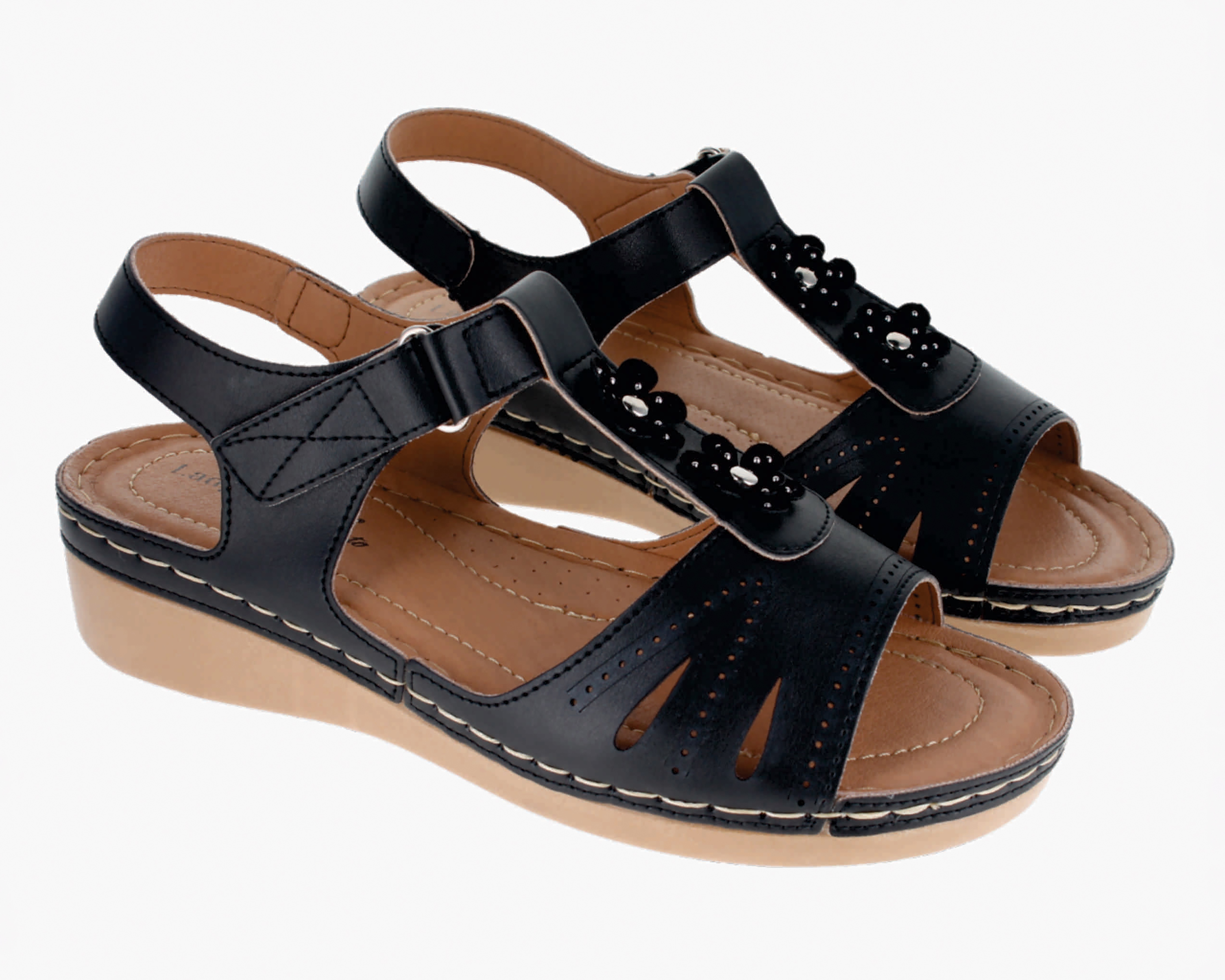 Foto 2 pulgar | Foto 1 | Sandalias Confort Lady Sun Conforto Suki para Mujer