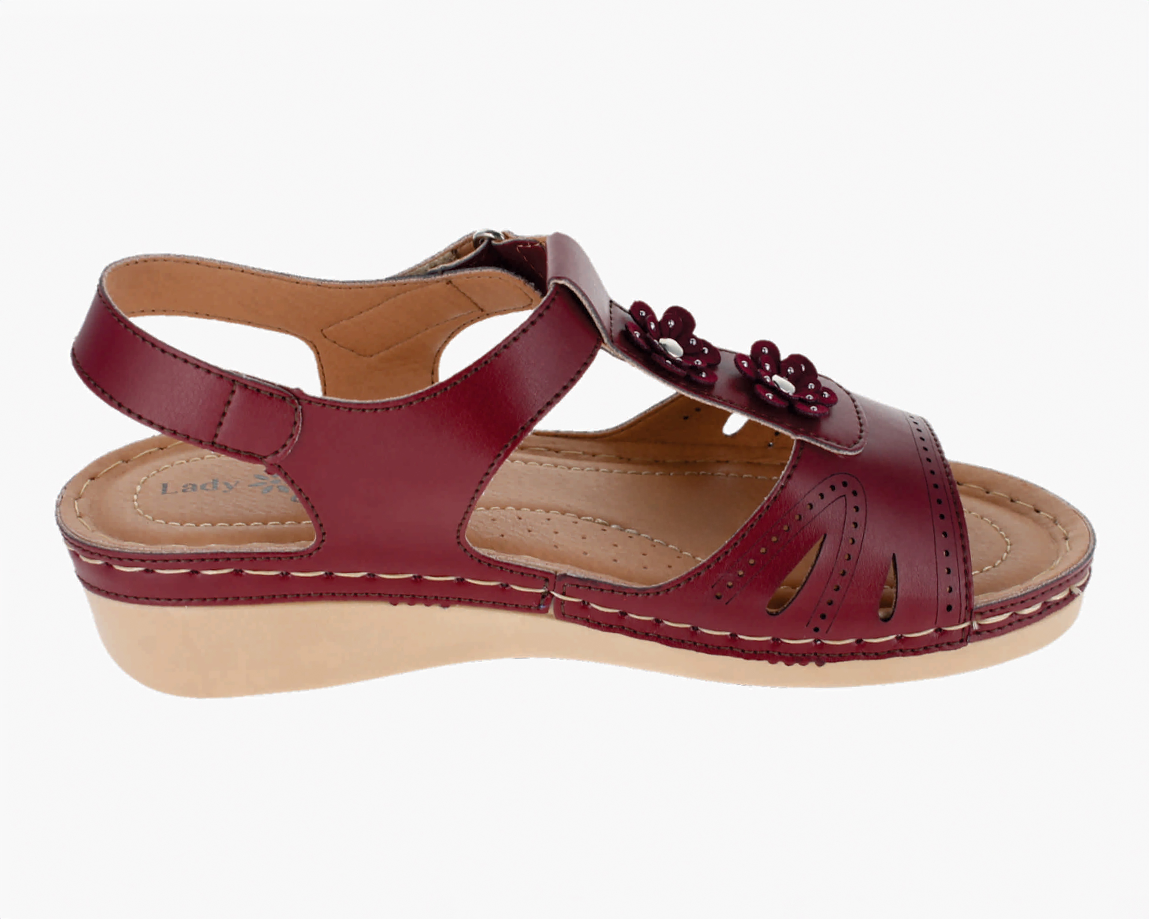 Foto 3 pulgar | Foto 2 | Sandalias Confort Lady Sun Conforto para Mujer
