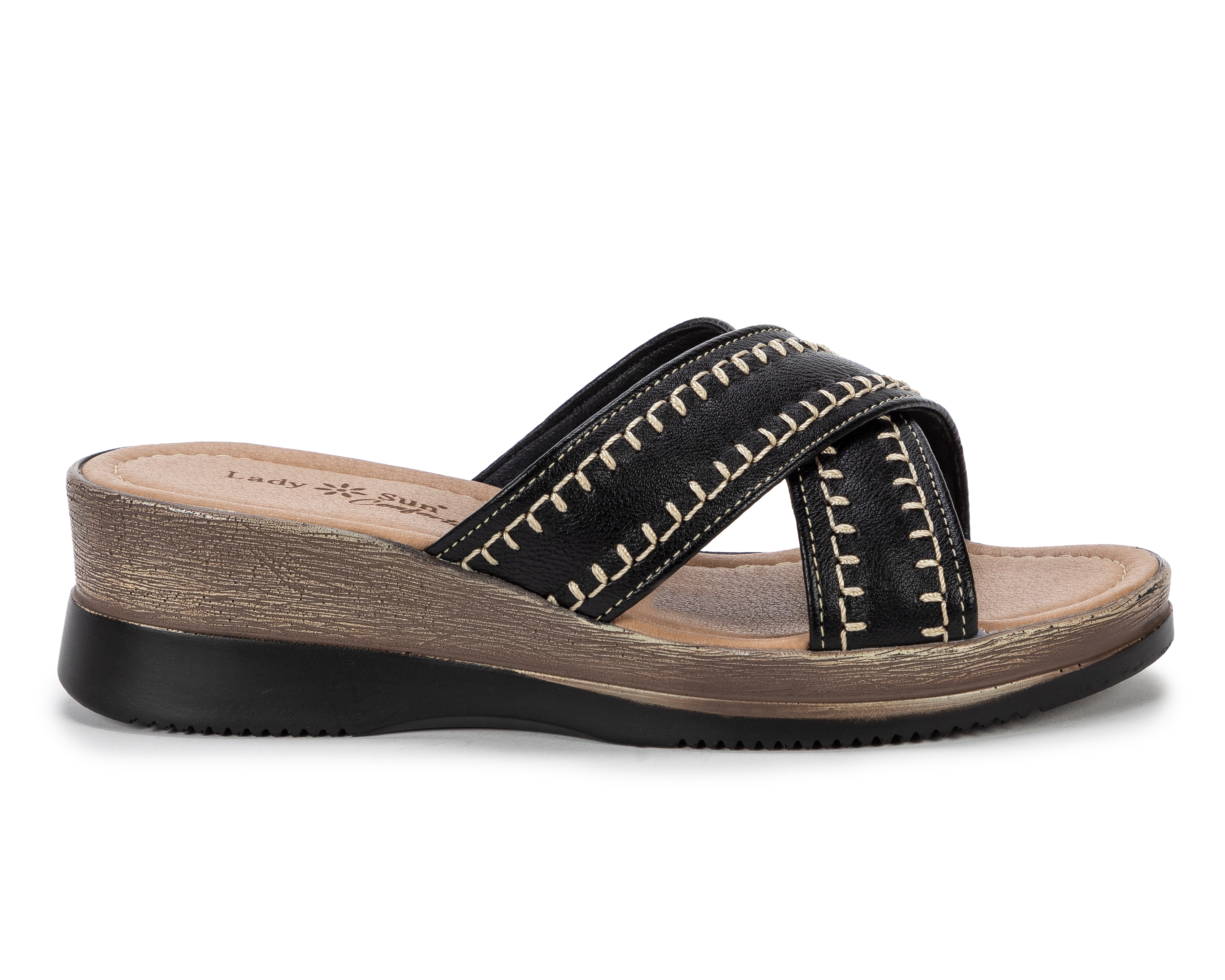 Foto 3 pulgar | Foto 2 | Sandalias Confort Lady Sun Conforto para Mujer