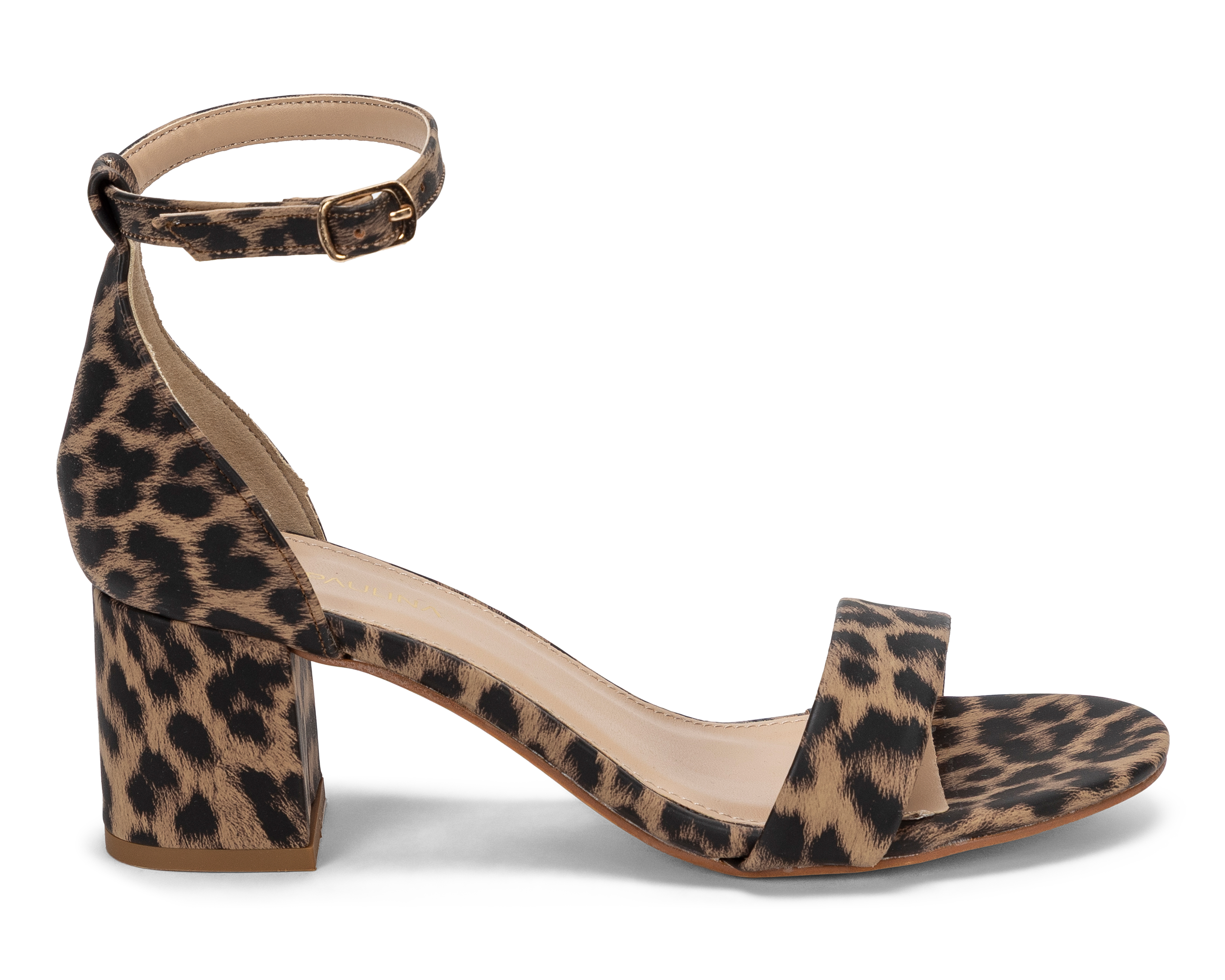 Foto 3 pulgar | Foto 2 | Sandalias de Tacón Lady Paulina Almendra para Mujer