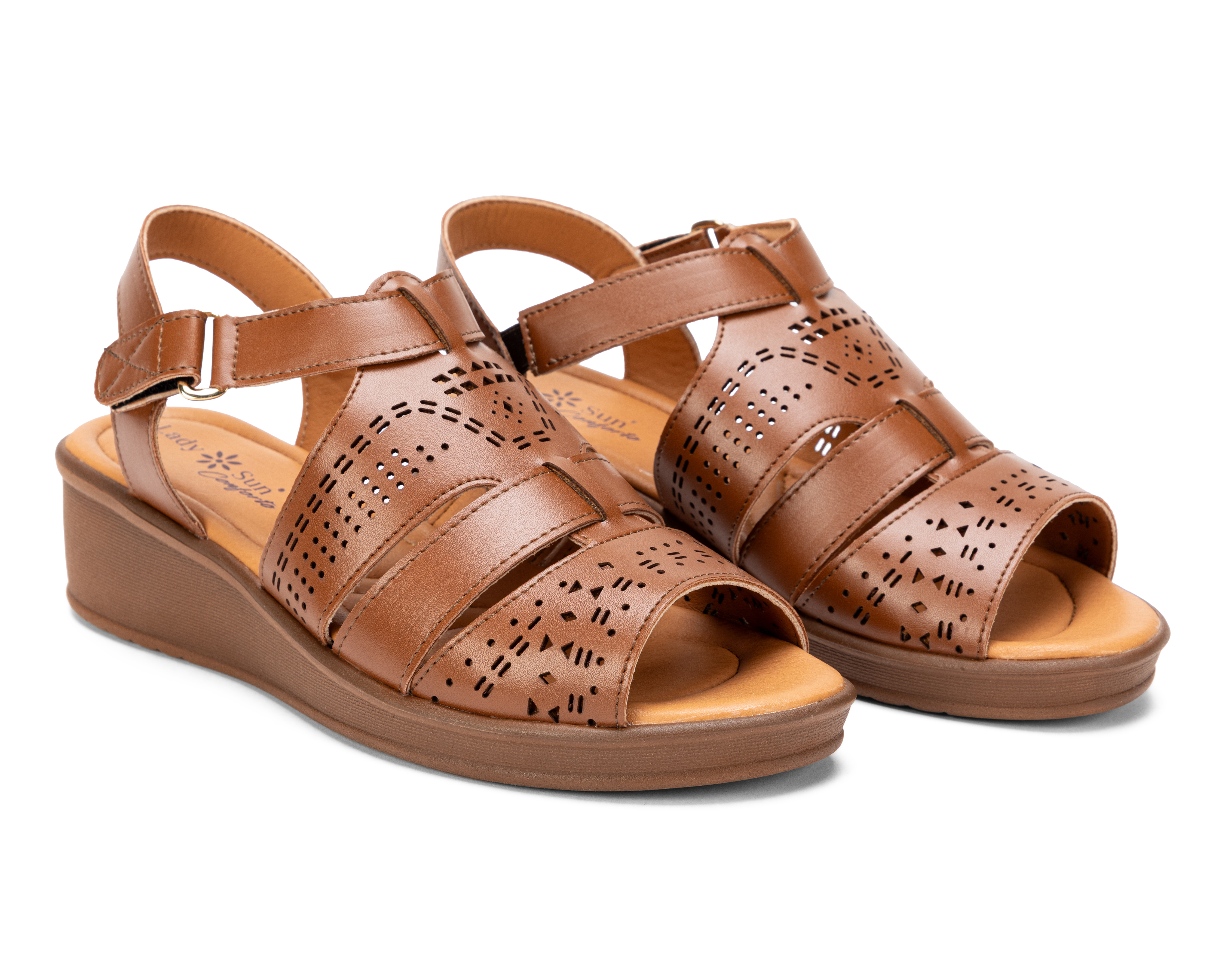 Sandalias Confort Lady Sun Conforto para Mujer