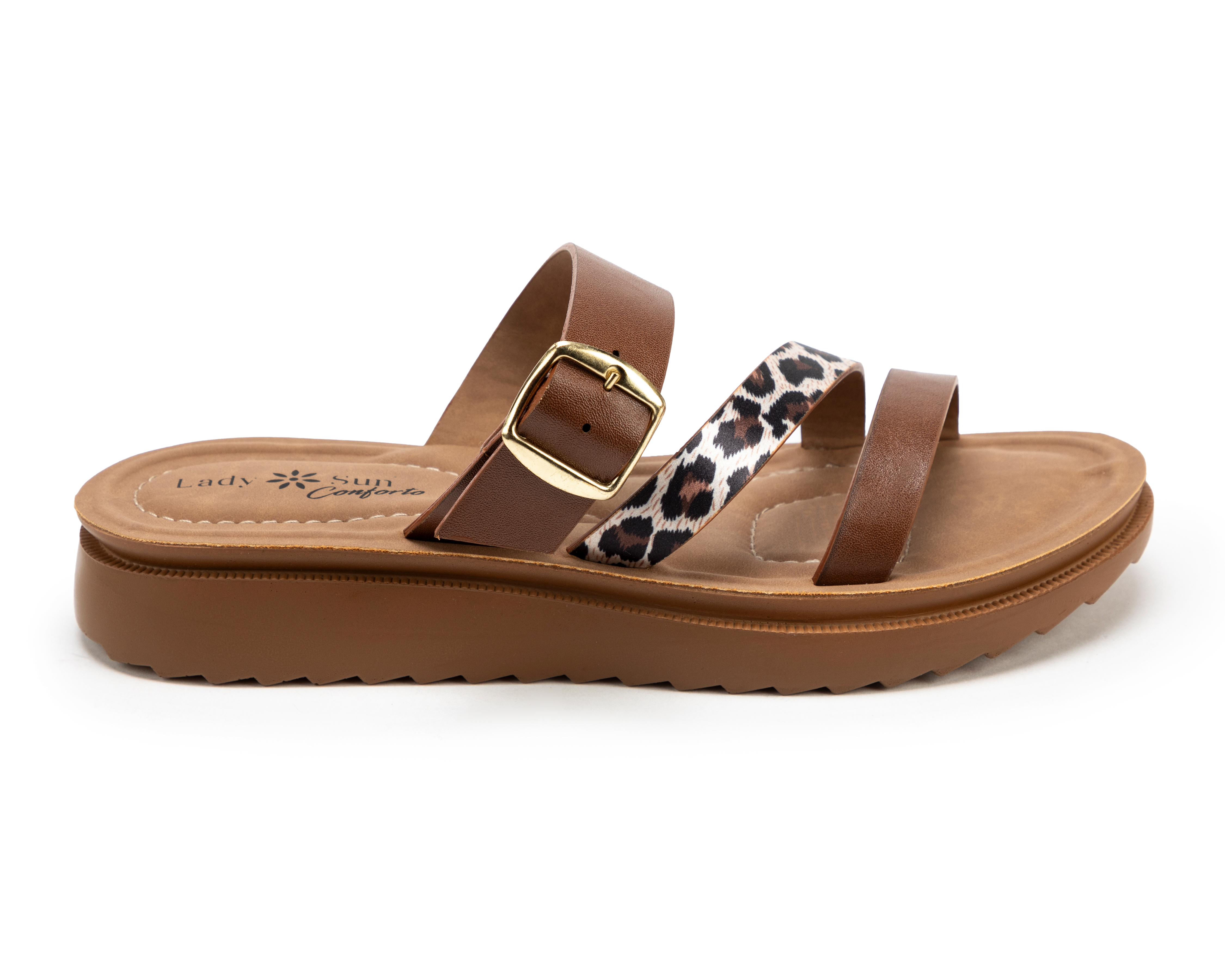 Foto 3 pulgar | Foto 2 | Sandalias Casuales Lady Sun Conforto para Mujer