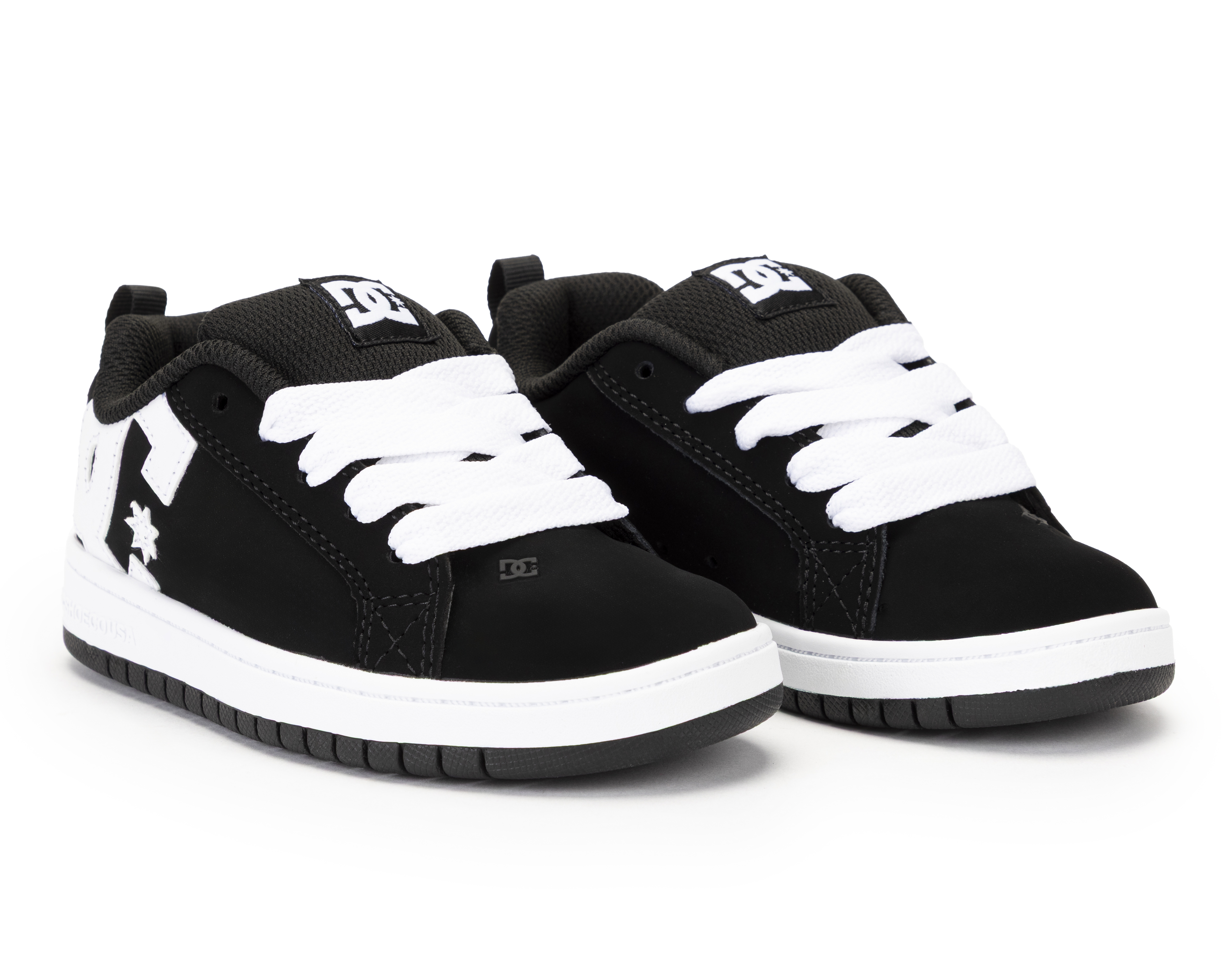 Tenis DC Shoes Court Graffik de Piel para Niño