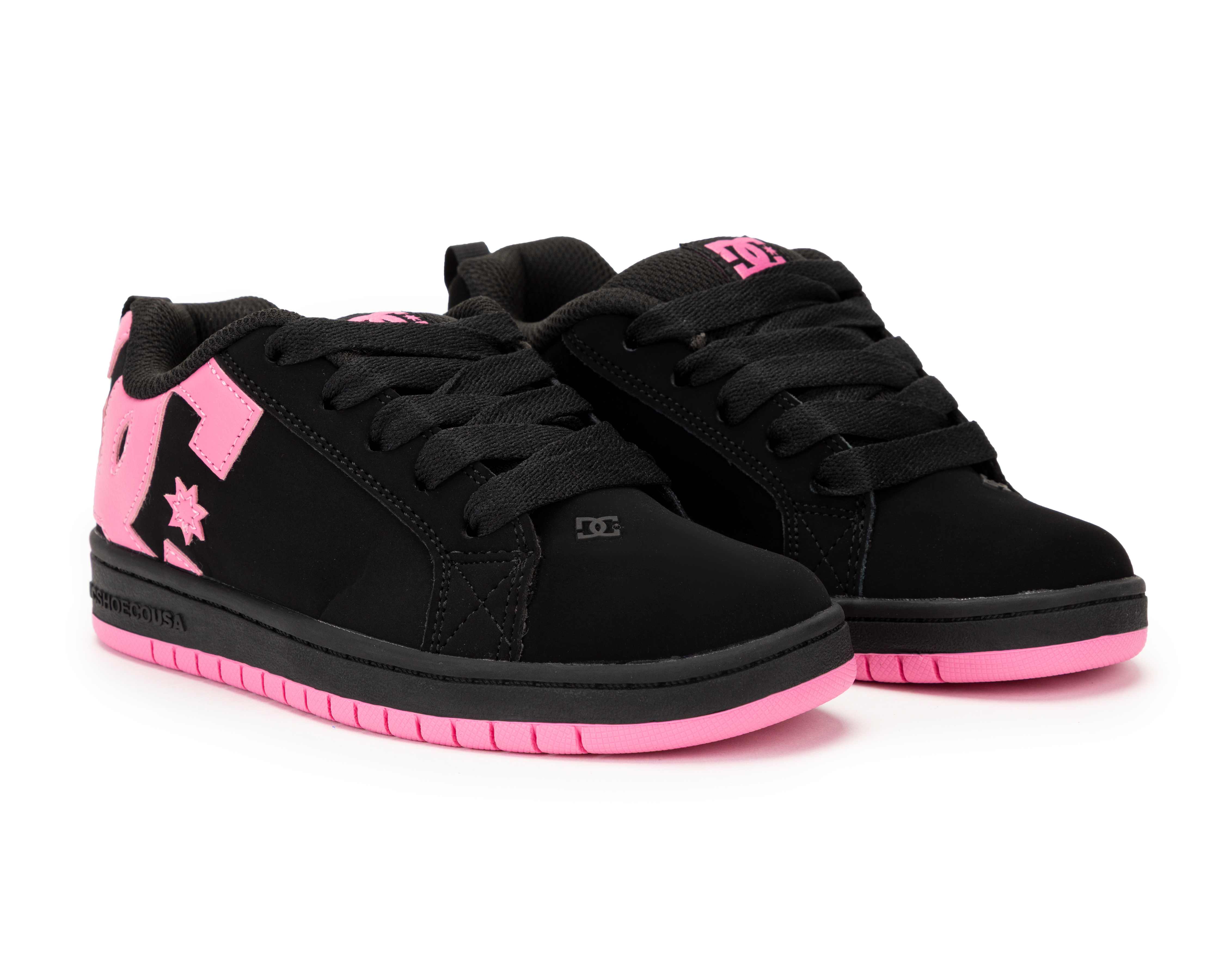 Tenis Casuales DC Shoes Court Graffik de Piel para Niña