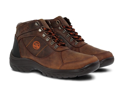Foto 1 | Foto 1 | Botas de Senderismo Jeep de Piel para Hombre