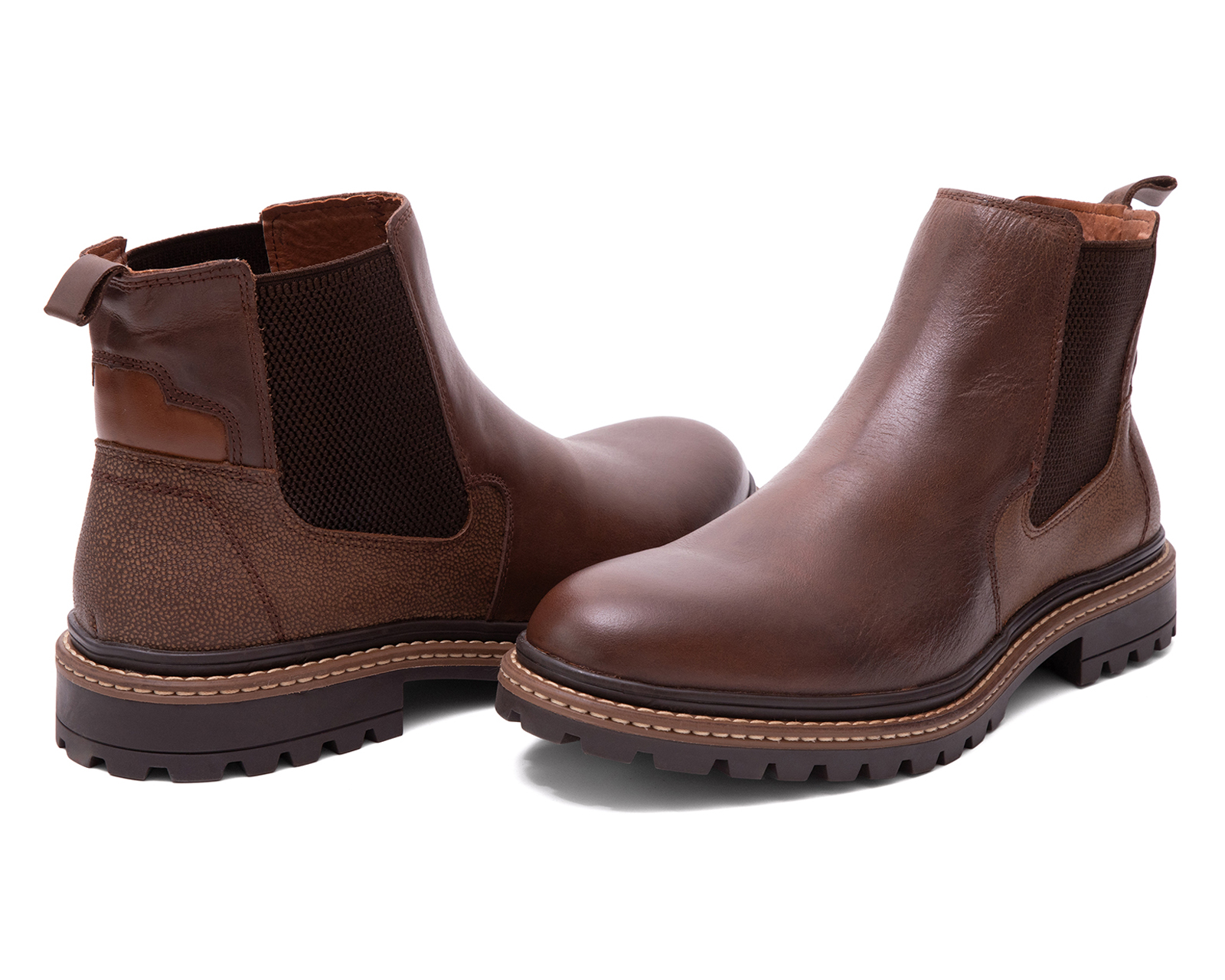 Foto 2 pulgar | Foto 1 | Botas Casuales Christian Gallery de Piel para Hombre