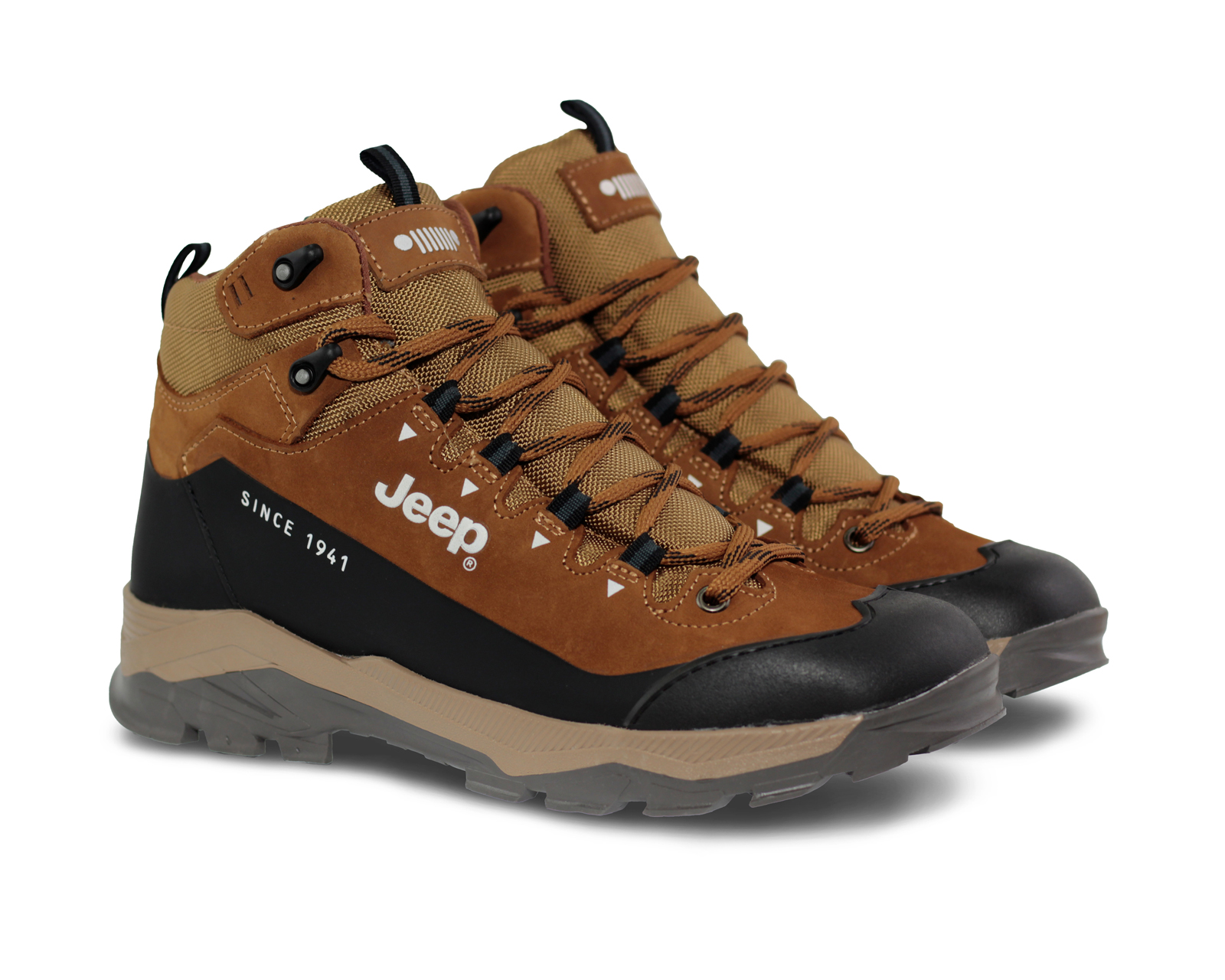 Foto 2 pulgar | Foto 1 | Botas de Trabajo Jeep de Piel para Hombre