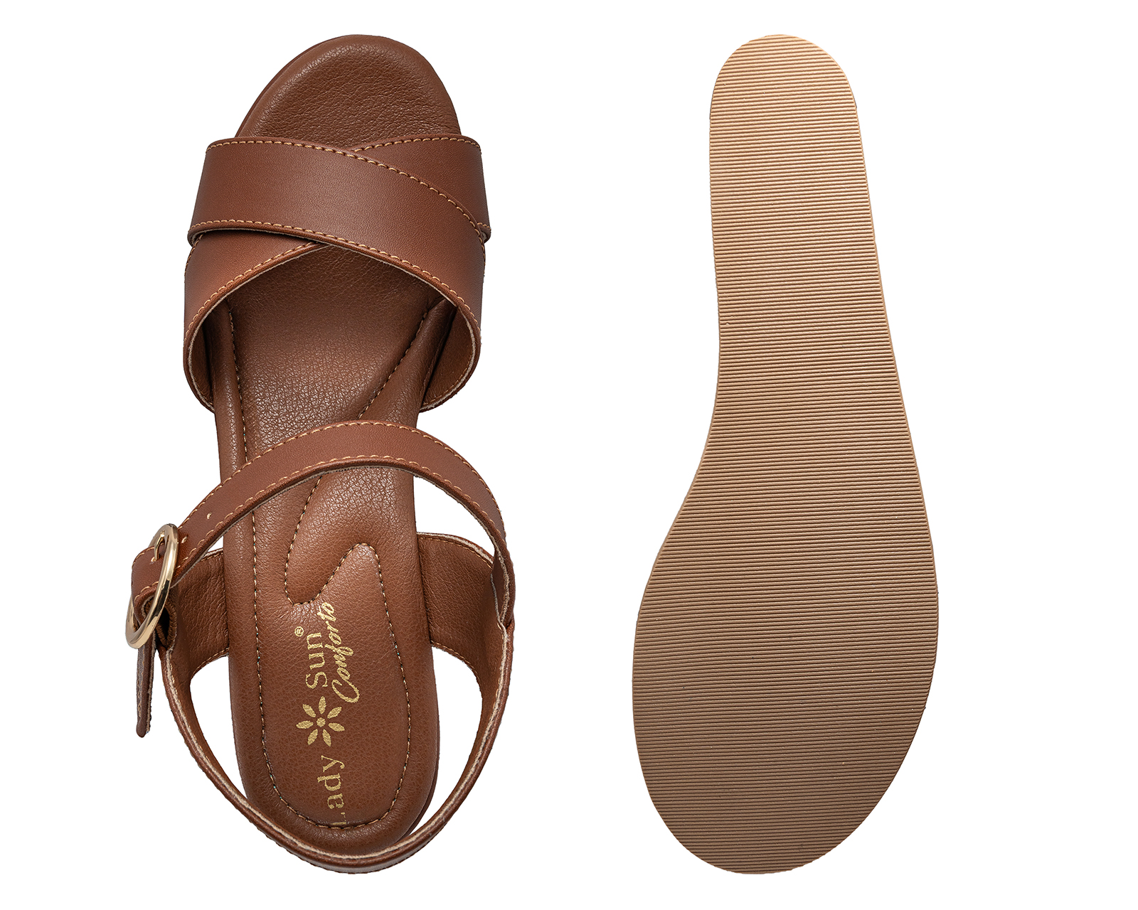 Foto 4 pulgar | Foto 3 | Sandalias Confort Lady Sun Conforto para Mujer