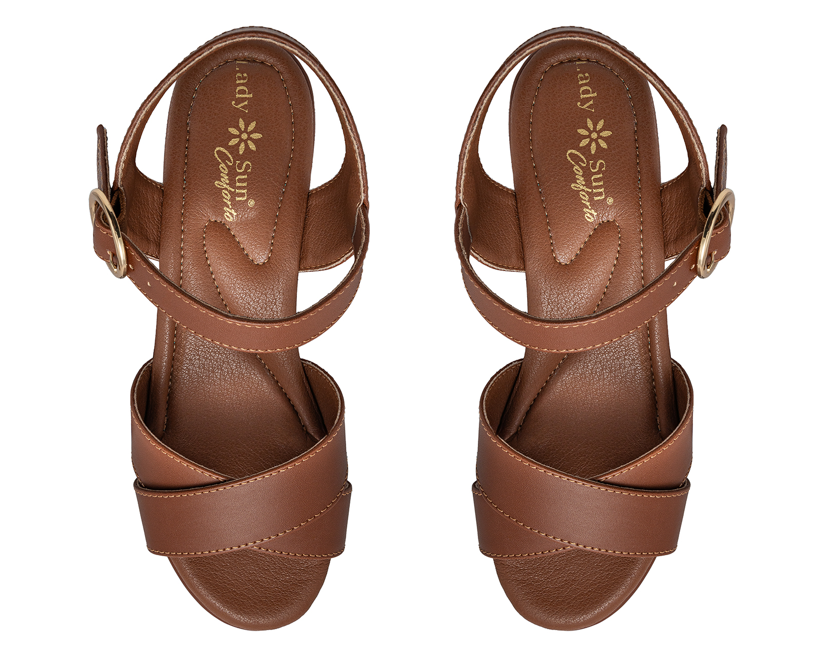 Foto 5 pulgar | Foto 4 | Sandalias Confort Lady Sun Conforto para Mujer